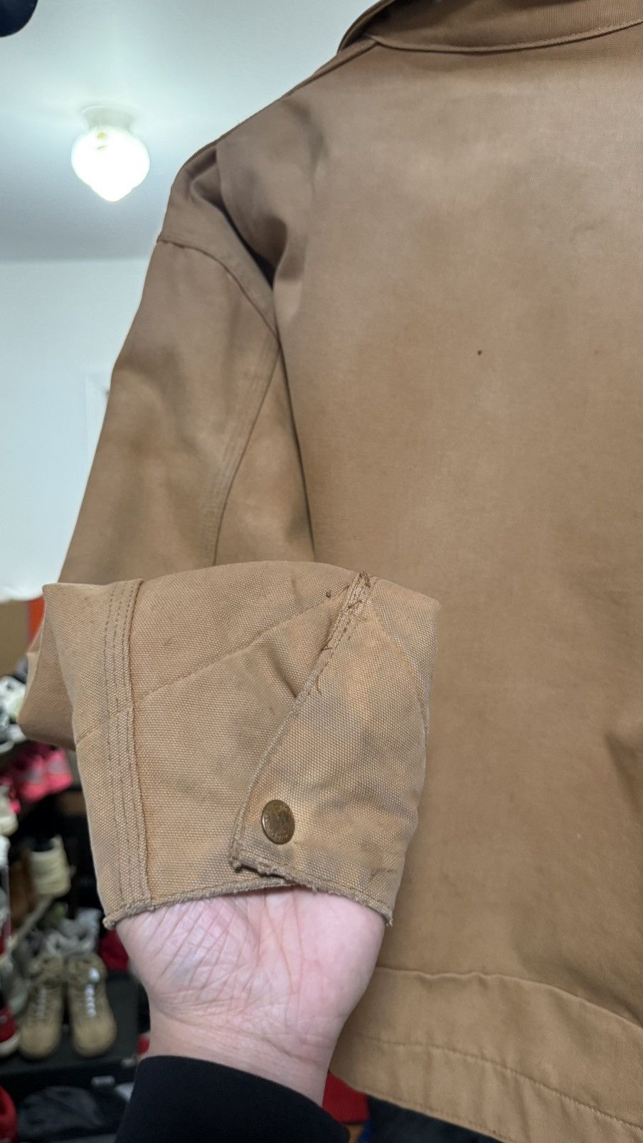 Carhartt × Vintage Carhartt 100th Anniversary Work Jacket Size US XL / EU 56 / 4 - 6 Thumbnail