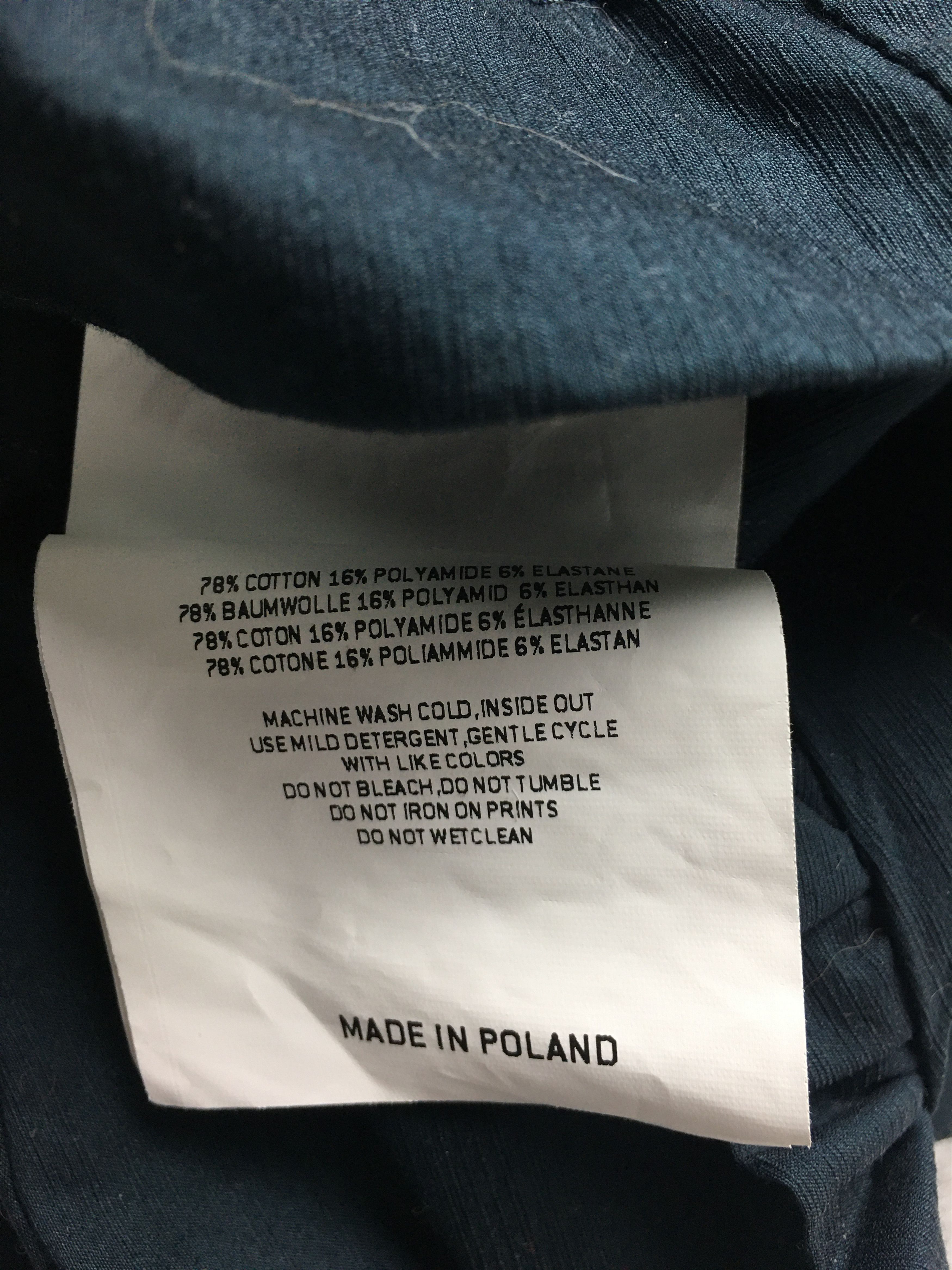 Rundholz Rundholz Black Label Drop Crotch Navy Avant-garde Pants Sz S Size 26" / US 2 / IT 38 - 8 Thumbnail