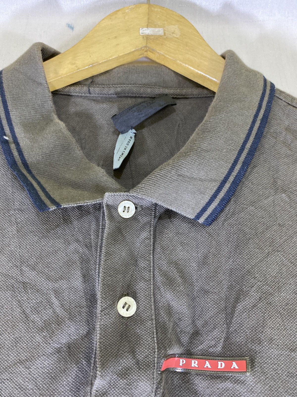 Prada striped polo Size US XL / EU 56 / 4 - 3 Thumbnail
