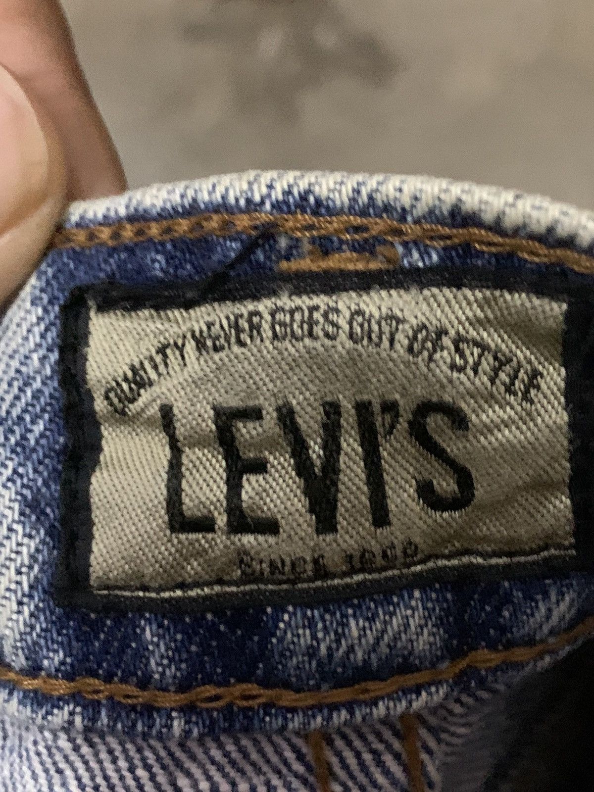 Japanese Brand × Levi's × Levi's Vintage Clothing Vintage Levis Acid Wash Denim Jeans Size US 33 - 8 Thumbnail