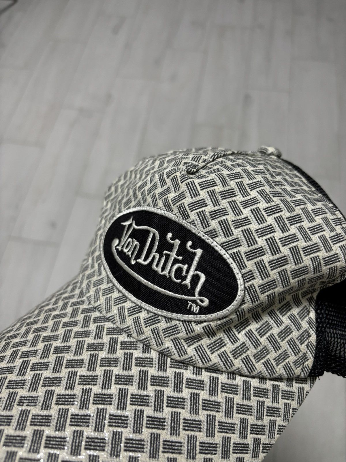 Von Dutch Y2K Von Dutch Cap Trucker Hat USA Size ONE SIZE - 2 Thumbnail