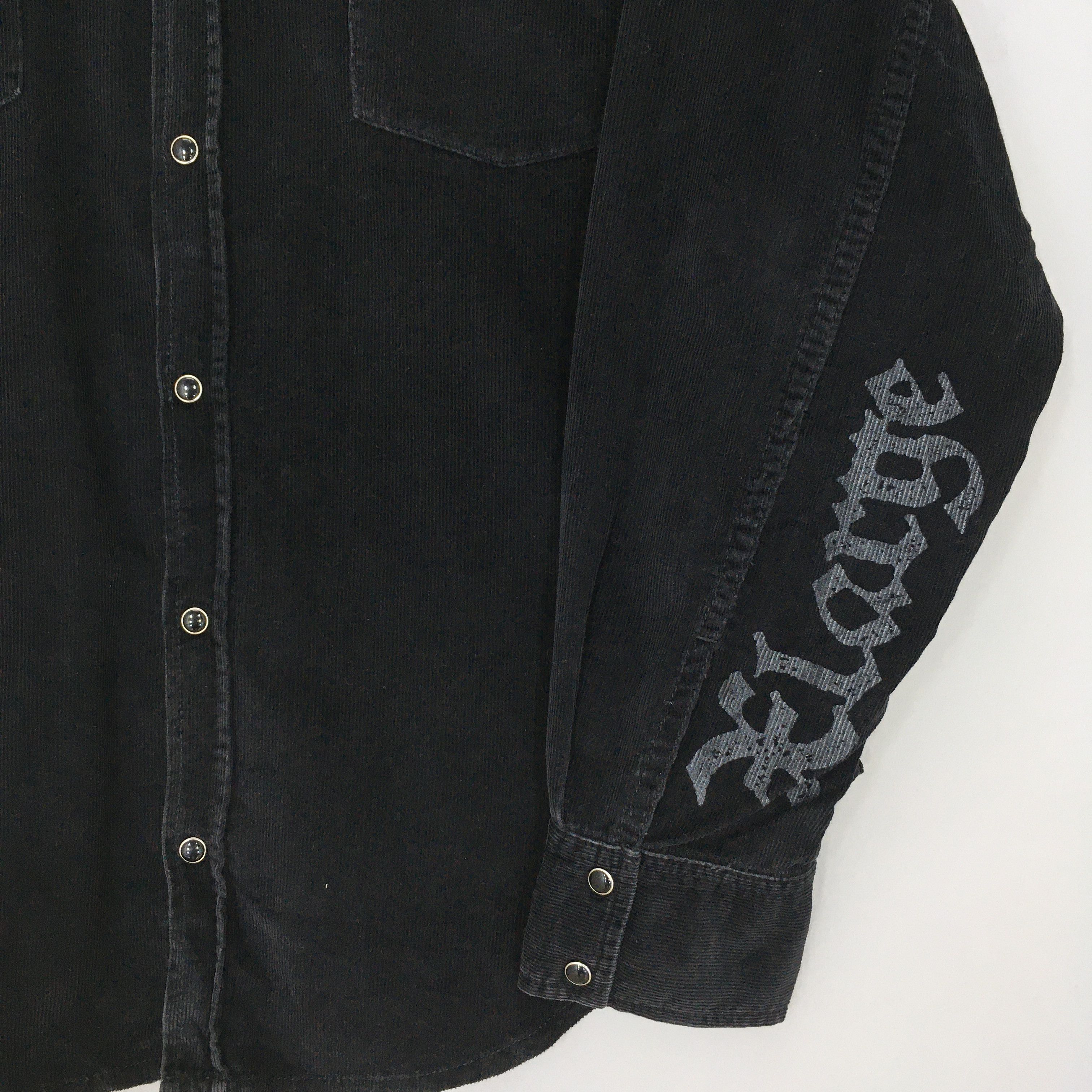 Flannel Vintage XLARGE Denim Corduroy Flannel Shirt Large Size US L / EU 52-54 / 3 - 4 Thumbnail