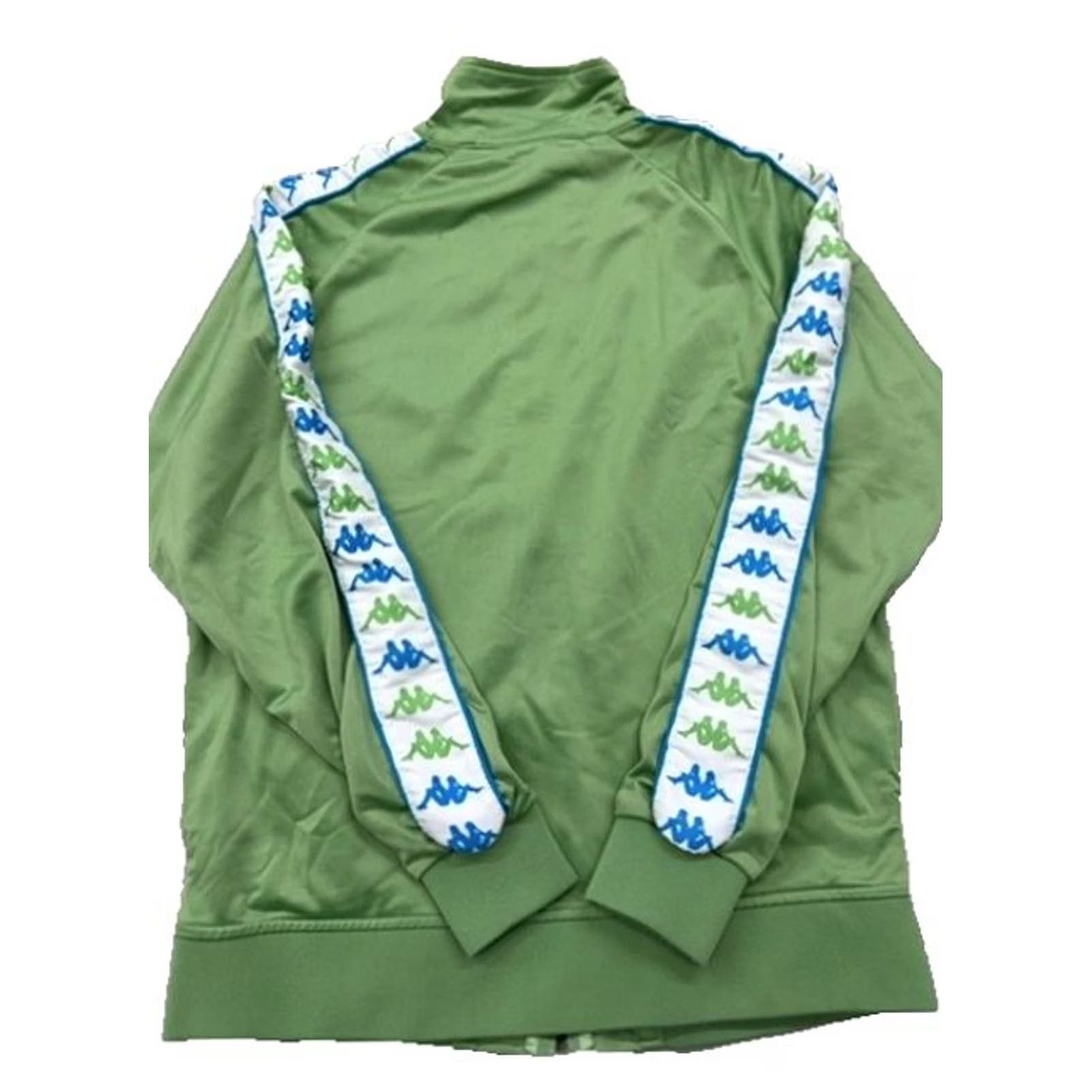Kappa Kappa Track Jacket Men's Green M Slim Fit Banda front zip Polyester Sportswear Casual Athletic Size US M / EU 48-50 / 2 - 3 Thumbnail