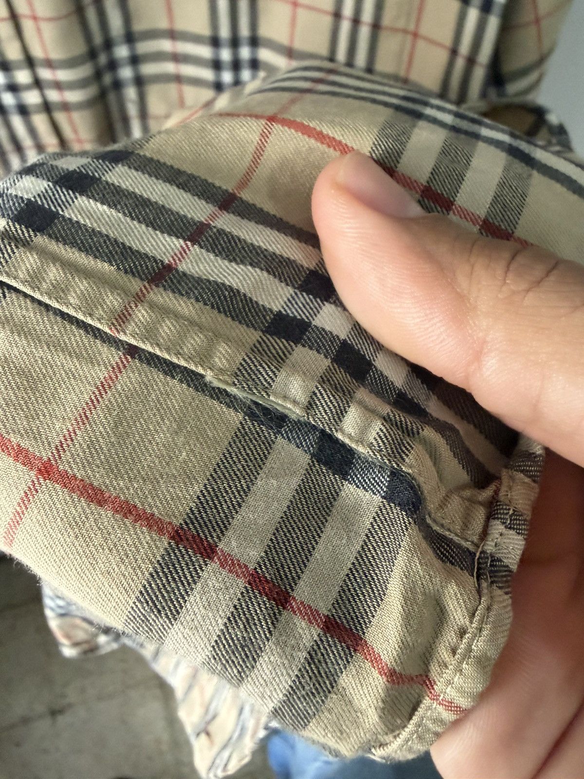 Burberry Vintage Burberry Nova Check Shirt Size US L / EU 52-54 / 3 - 8 Thumbnail