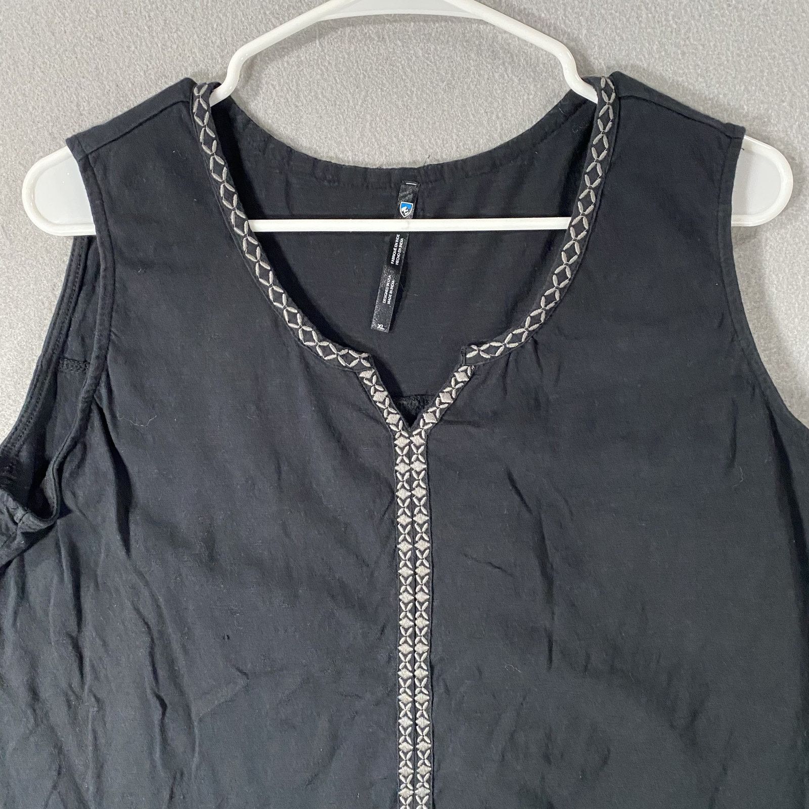 Kuhl Kuhl Shay Sleeveless Tank Top Black Outdoor Hiking Shirt XL Size XL / US 12-14 / IT 48-50 - 2 Thumbnail