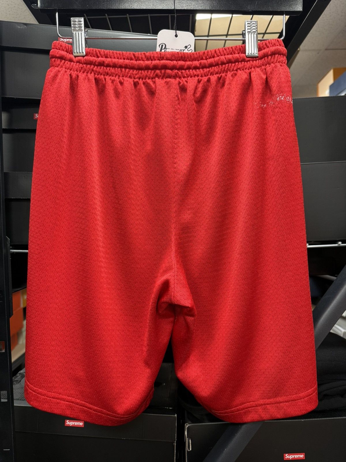 Chrome Hearts Chrome Hearts Red Mesh Shorts Size US 30 / EU 46 - 2 Thumbnail