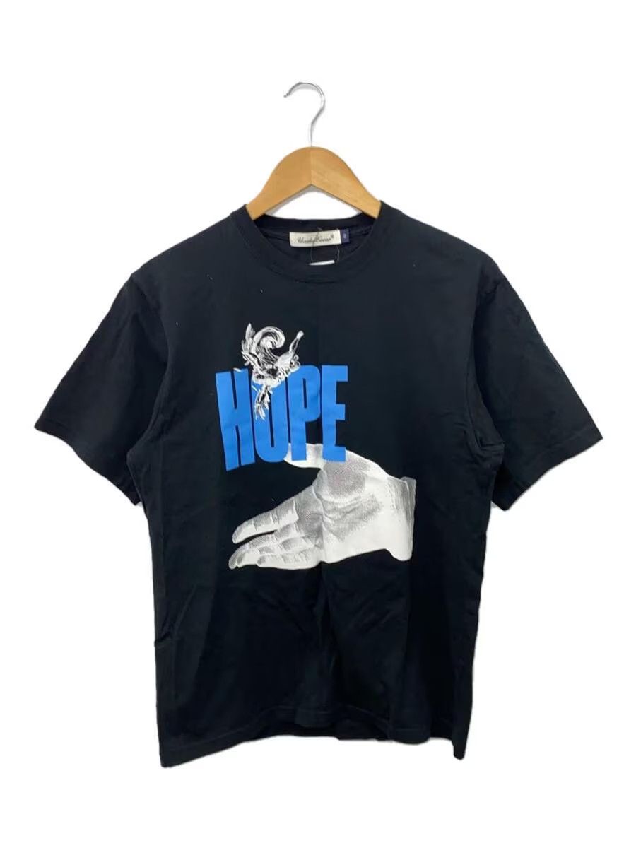 image of Undercover "hope" Hand Tee in Black, Men's (Size Medium)