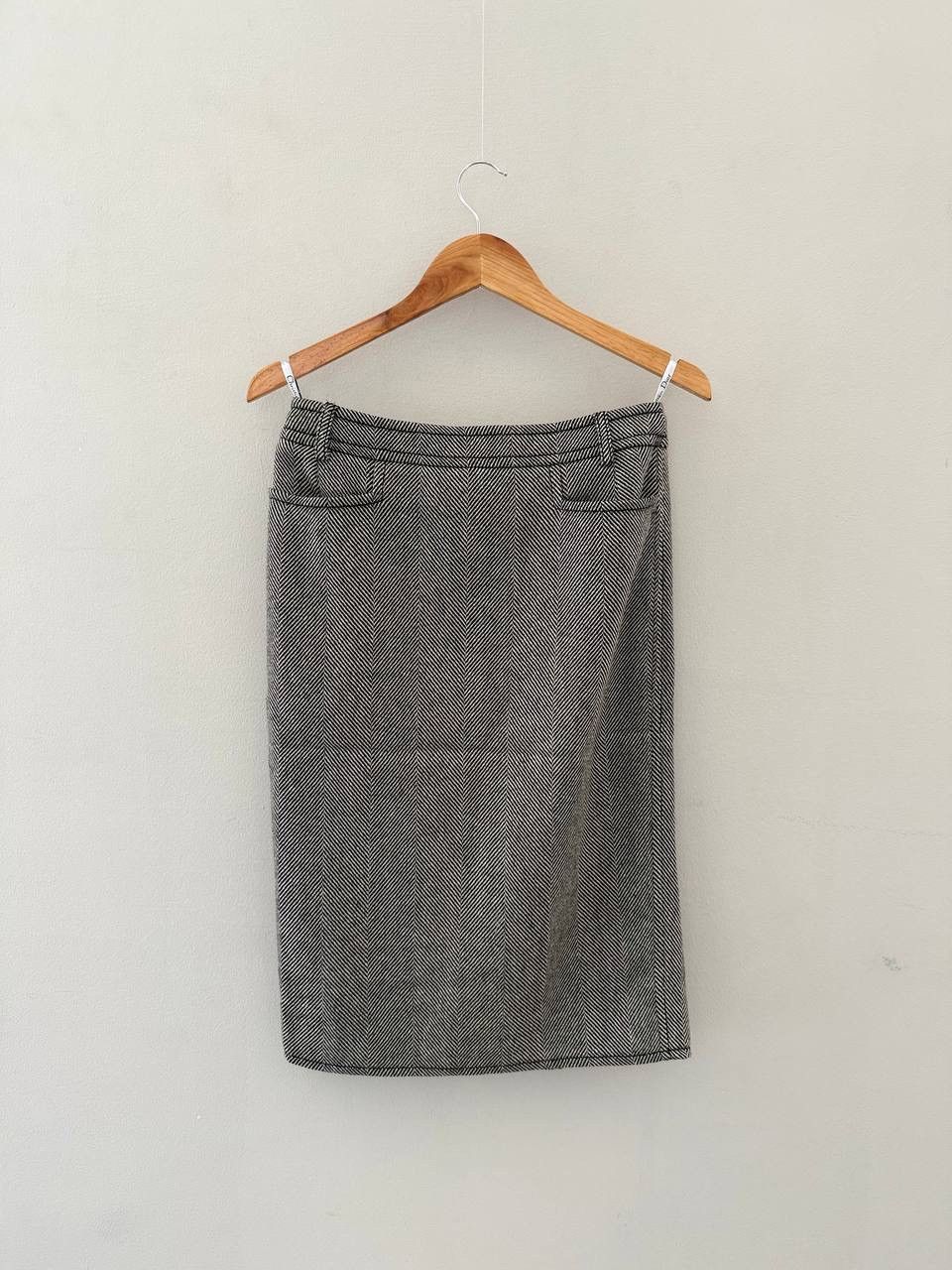 Christian Dior boutique wool skirt