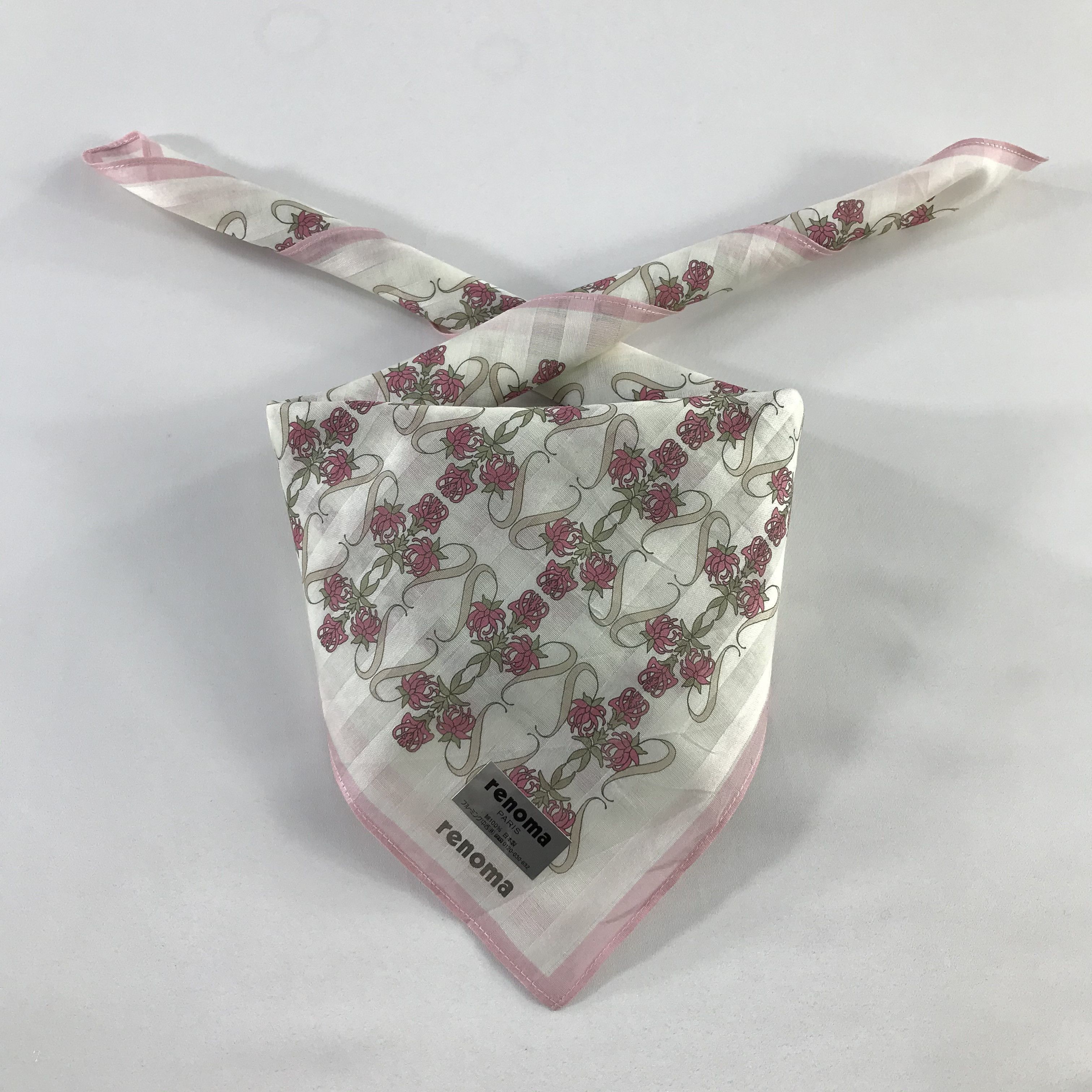 Renoma × Vintage Renoma Bandana / Handkerchief / Neckerchief - S917 Size ONE SIZE - 3 Thumbnail