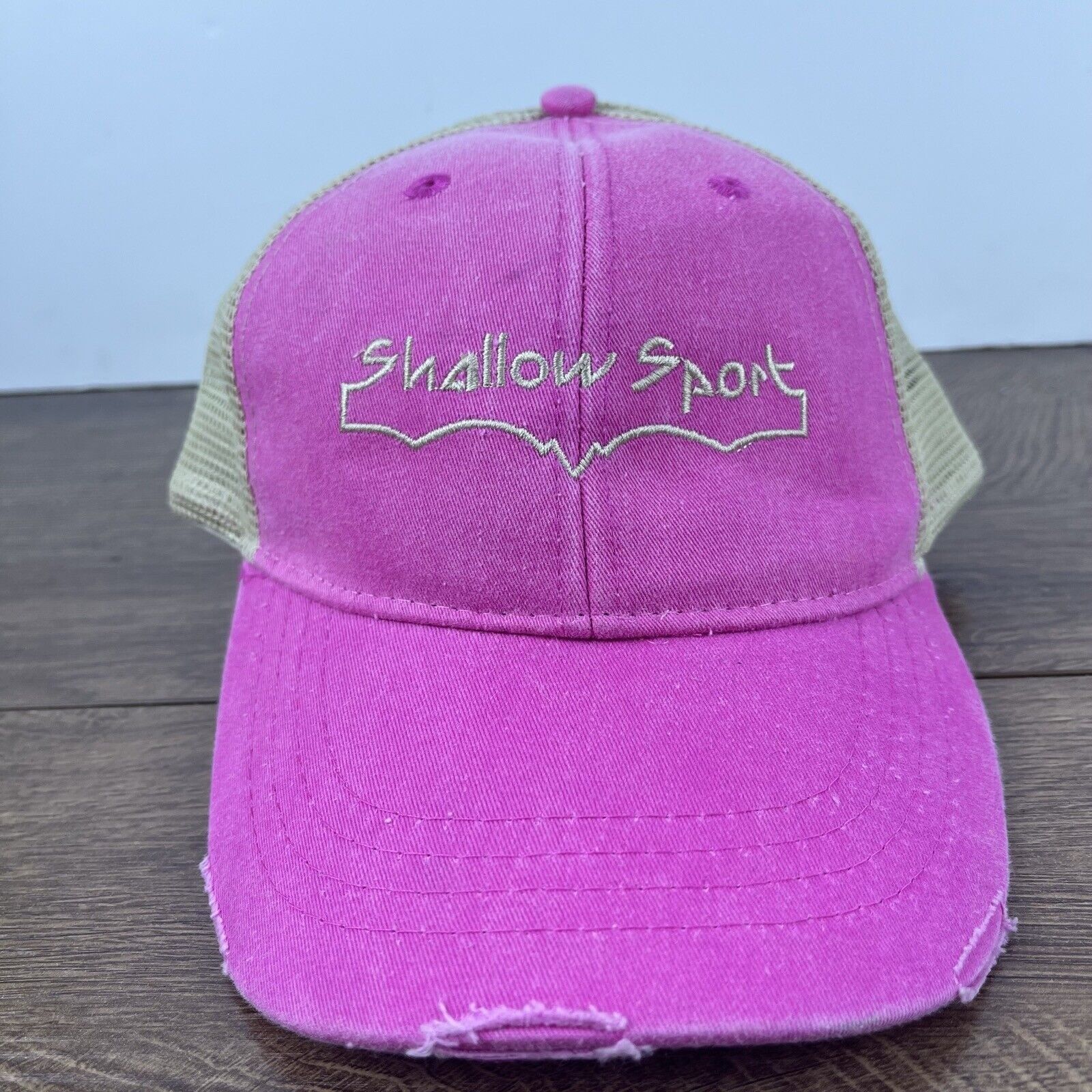Other Shallow Sport Hat Shallow Snapback Hat Pink Hat Adjustable P Size ONE SIZE - 1 Thumbnail