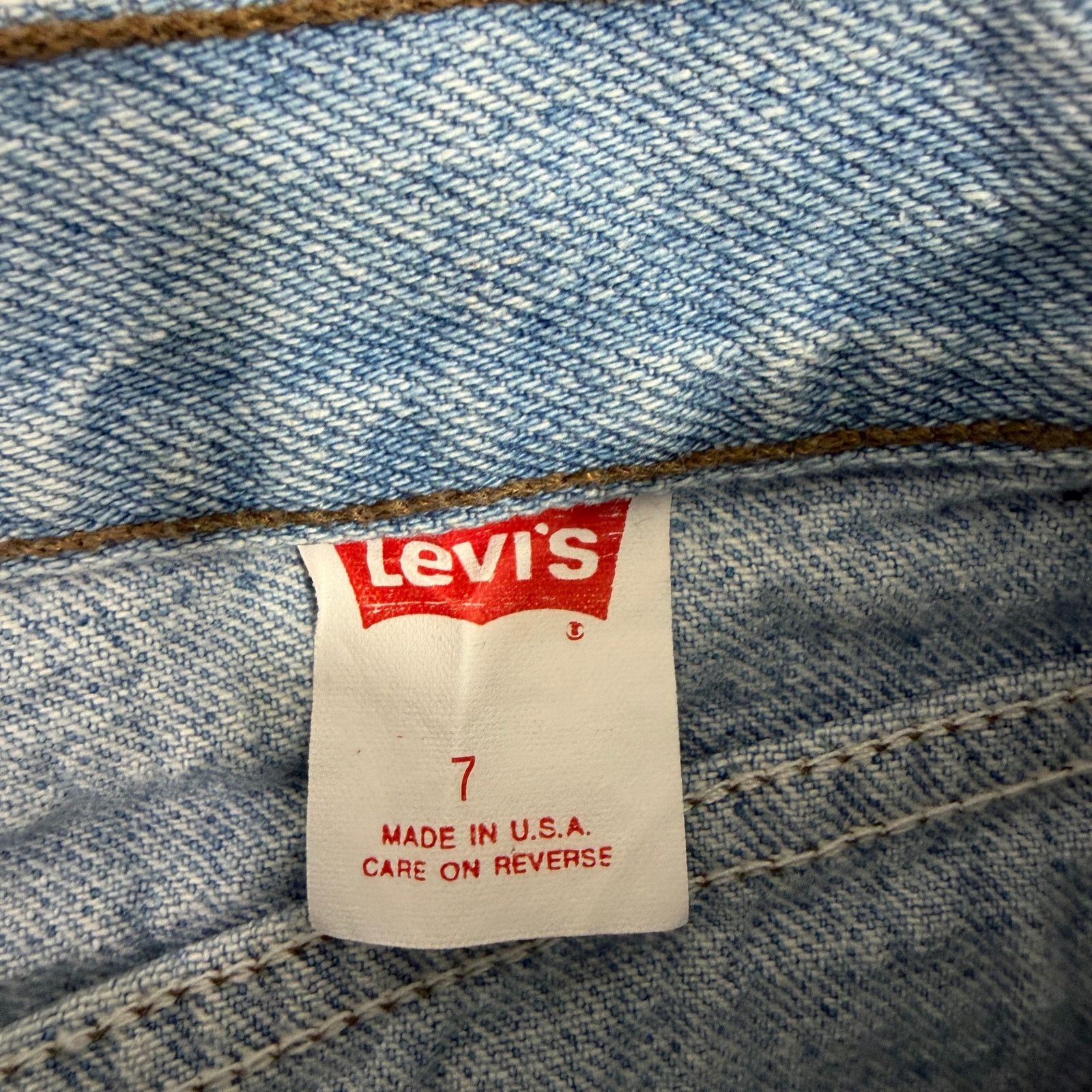 Vintage Vintage Levis 900 Jeans Women's 7 (24x30) Blue Mom High Rise Size 24" / US 00 / IT 34 - 4 Thumbnail