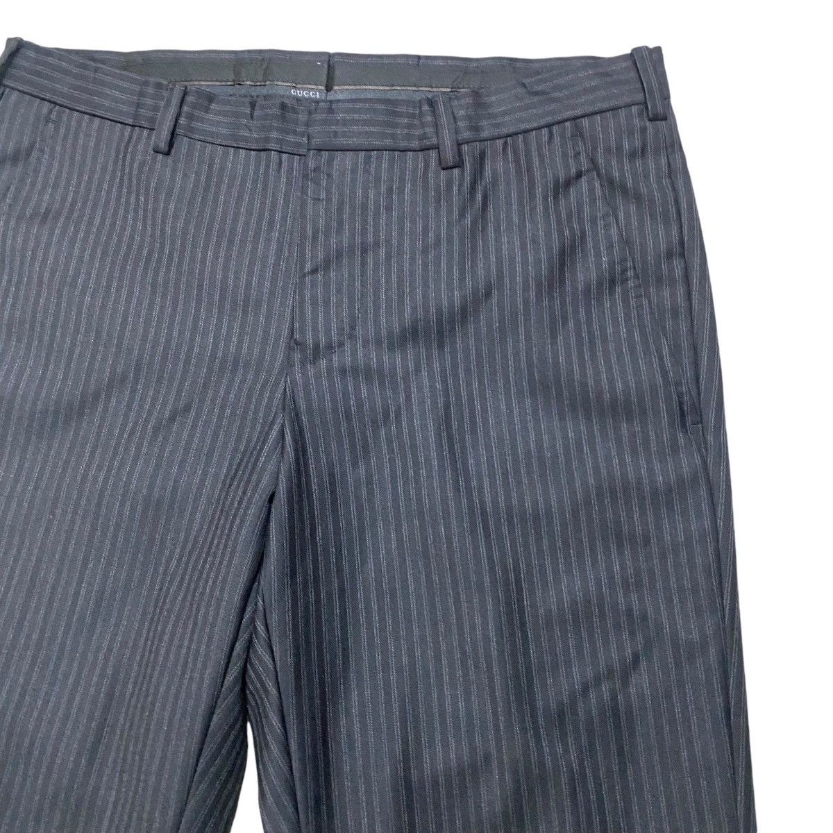 Gucci Vintage Gucci Stripe Suit Trouser Slim-fit Size US 30 / EU 46 - 5 Thumbnail