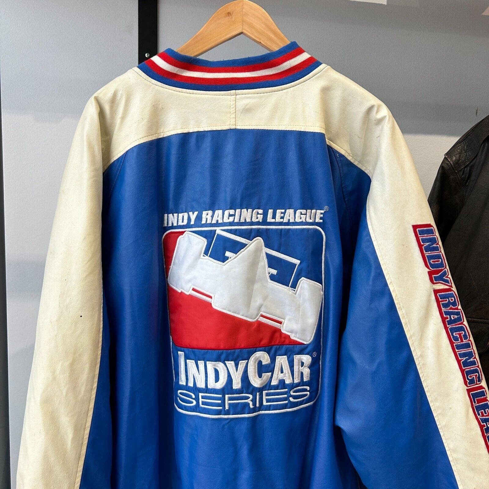 Vintage VINTAGE | Indie Racing League Series Bomber Jacket sz 3XL Size US XXL / EU 58 / 5 - 8 Thumbnail
