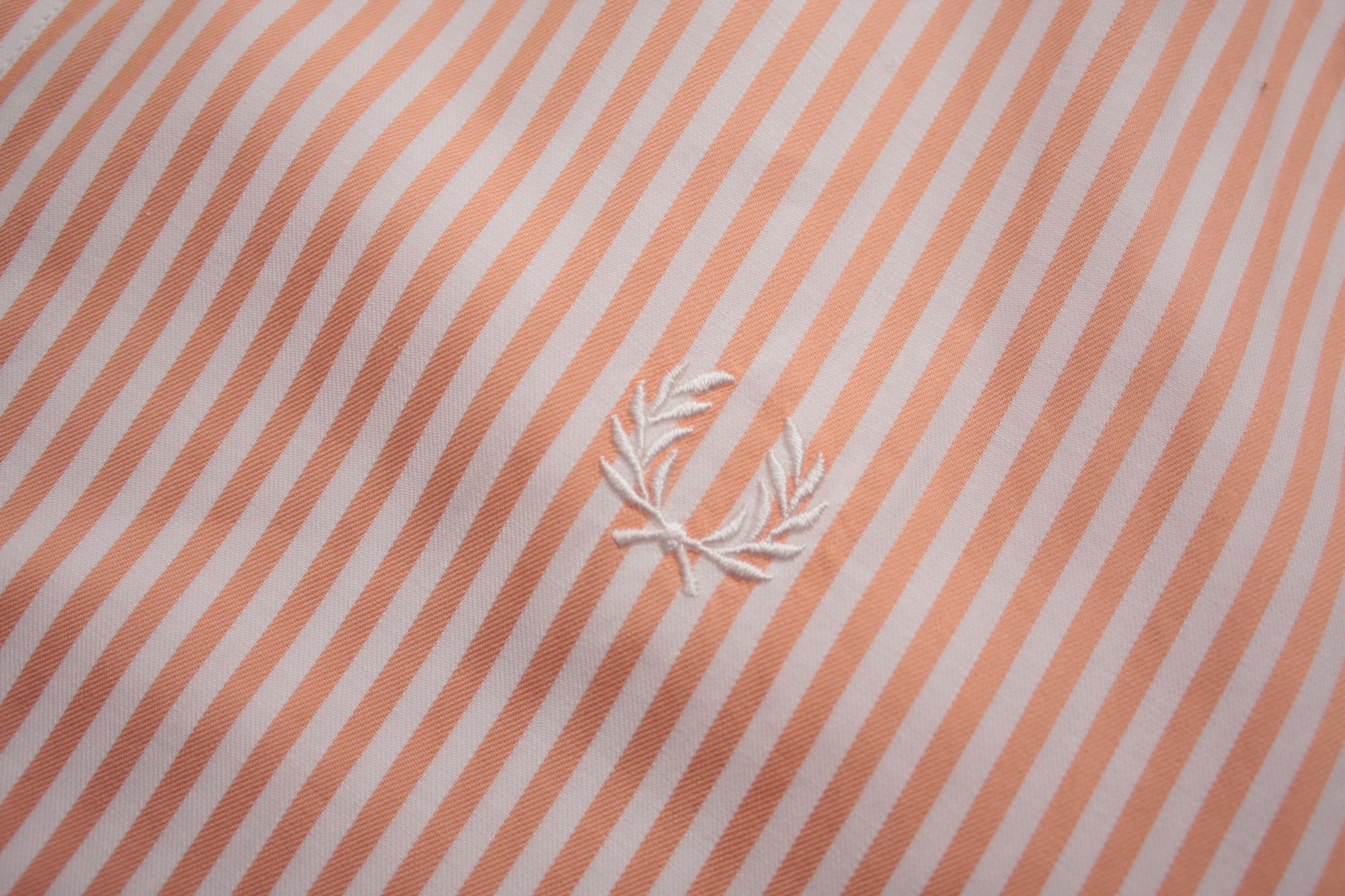 Fred Perry Fred Perry Summer Short Sleeve Striped Shirt Men's Large Size US L / EU 52-54 / 3 - 5 Thumbnail