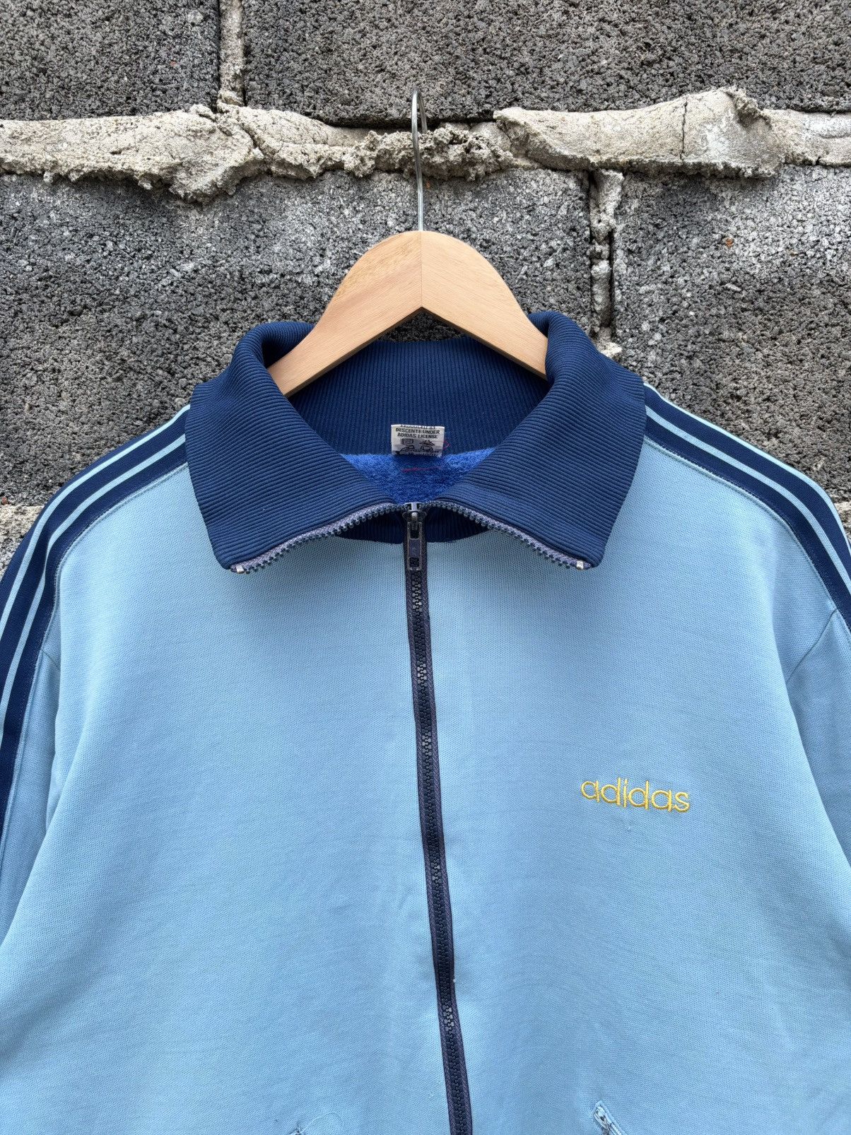 Adidas Vintage 60s 70s Adidas Zip Tracksuit Jacket Size US M / EU 48-50 / 2 - 3 Thumbnail