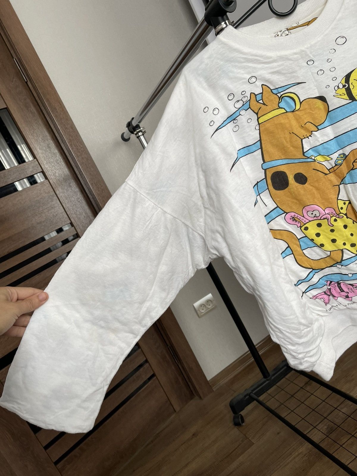 Vintage 1986 Scooby Doo Hanna Barbera Vintage Reversible Sweatshirt Size US M / EU 48-50 / 2 - 12 Thumbnail