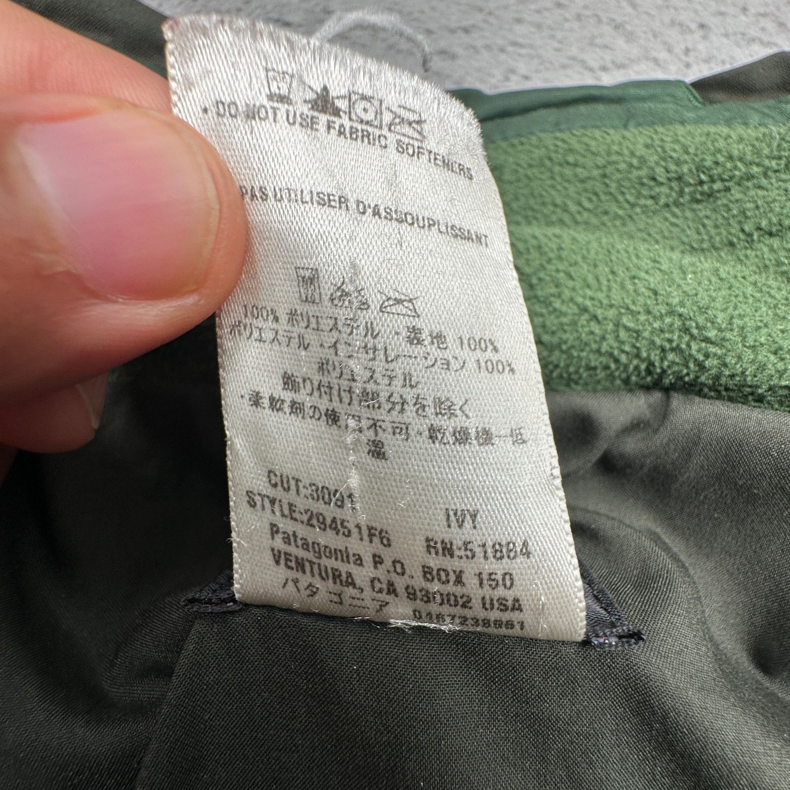Patagonia VTG Patagonia 29451 Rider Rubicon Jacket Large Insulated Size US L / EU 52-54 / 3 - 8 Thumbnail