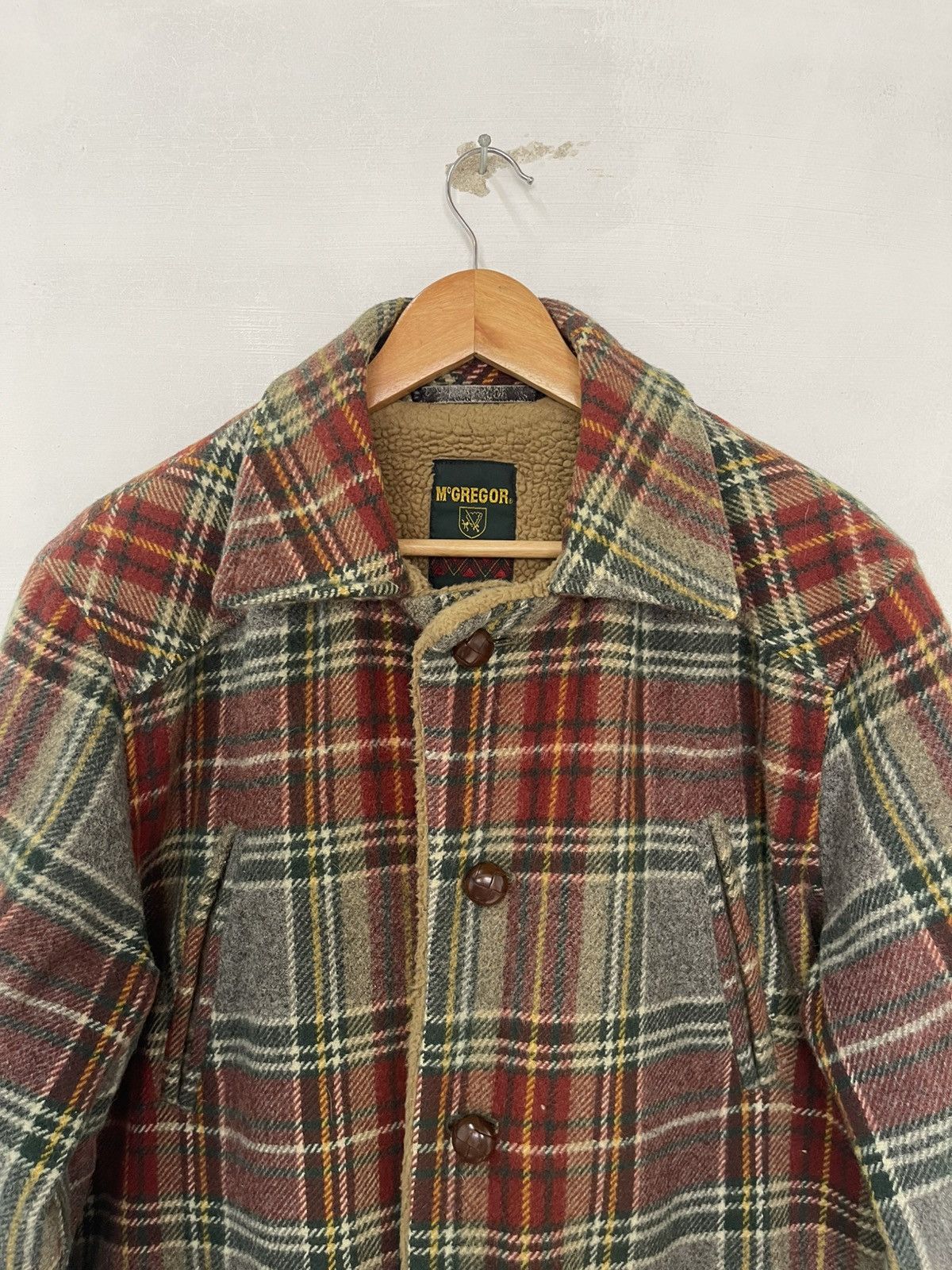 McGregor VINTAGE MC GREGOR PLAID WORK JACKET Size US L / EU 52-54 / 3 - 2 Thumbnail