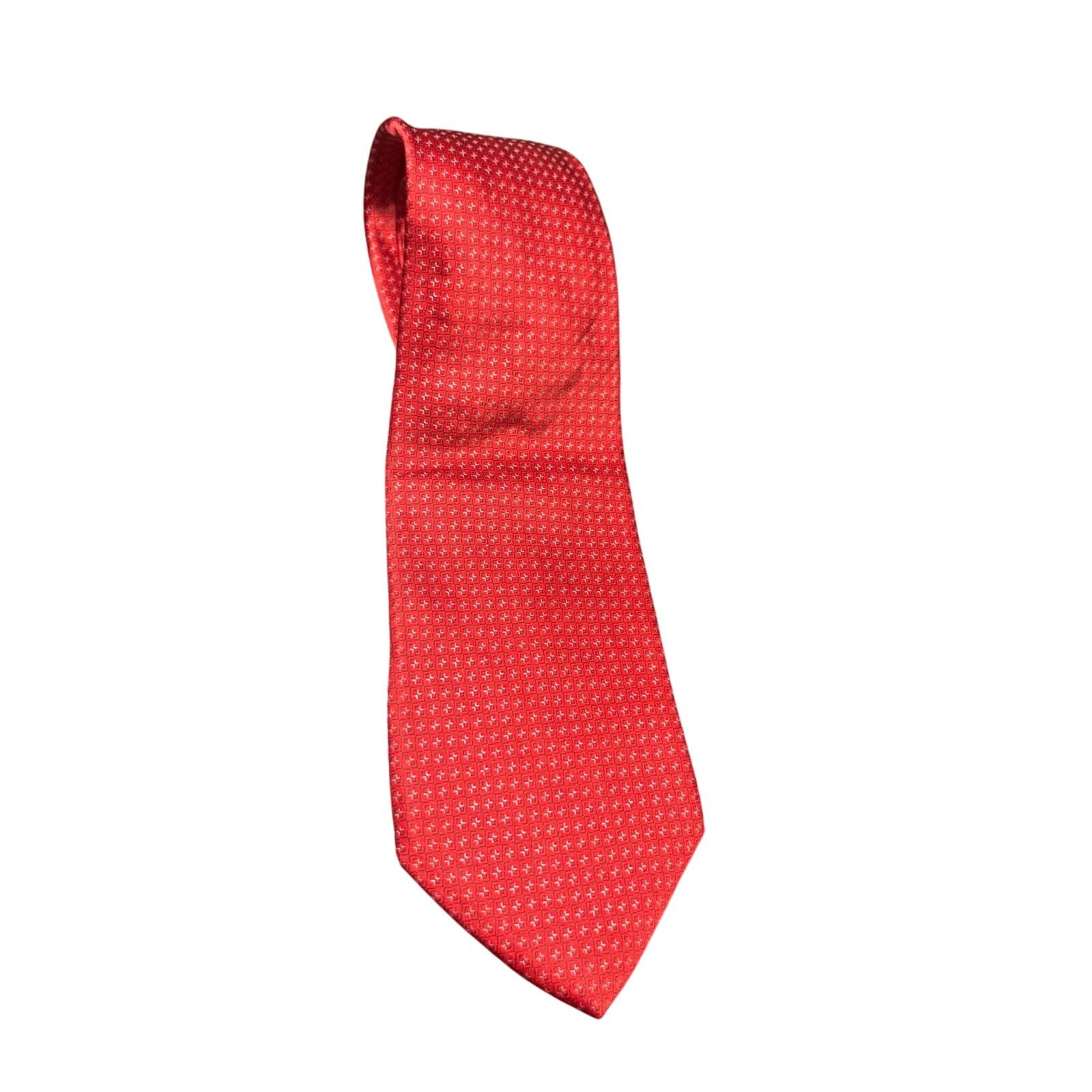 Louis Feraud Louis Feraud Vintage Red Tie Size ONE SIZE - 2 Thumbnail
