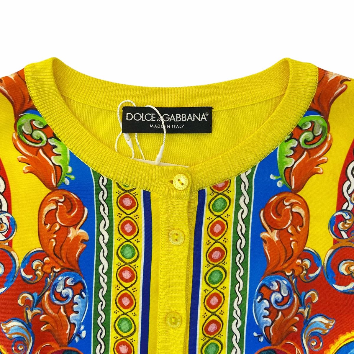 Dolce & Gabbana Dolce&Gabbana Classic Sicily Printed Long Sleeve Shir K26WX Size XS / US 0-2 / IT 36-38 - 5 Thumbnail