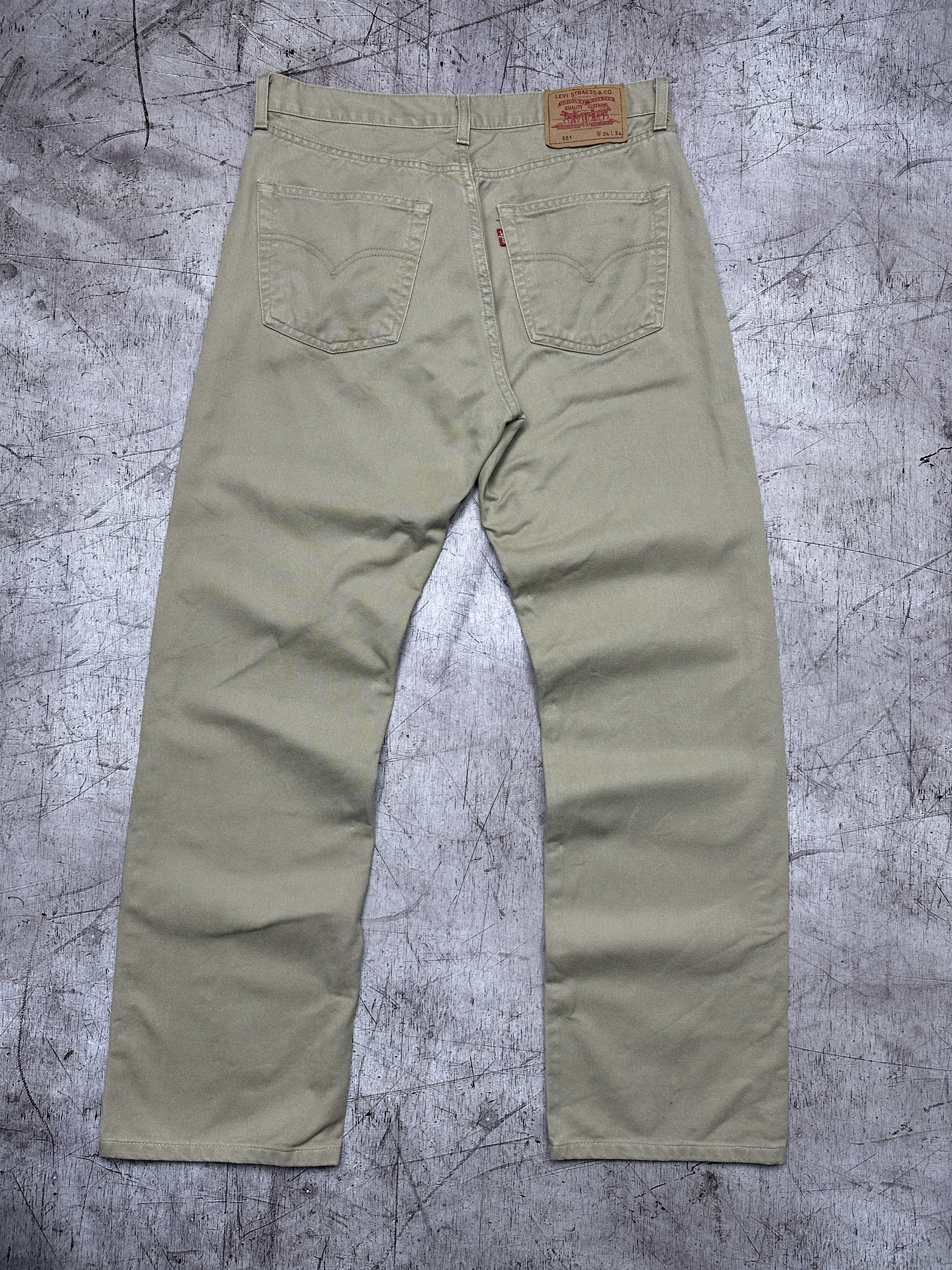 Levi's × Vintage Levi's 551 Vintage Mens Denim Pants Jeans Size US 34 / EU 50 - 1 Thumbnail