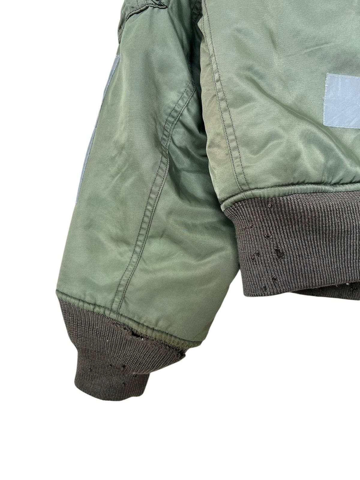 Avirex PICK🔥🔥Avirex USAF Distressed Ma1 Bomber Jacket Size US M / EU 48-50 / 2 - 12 Thumbnail
