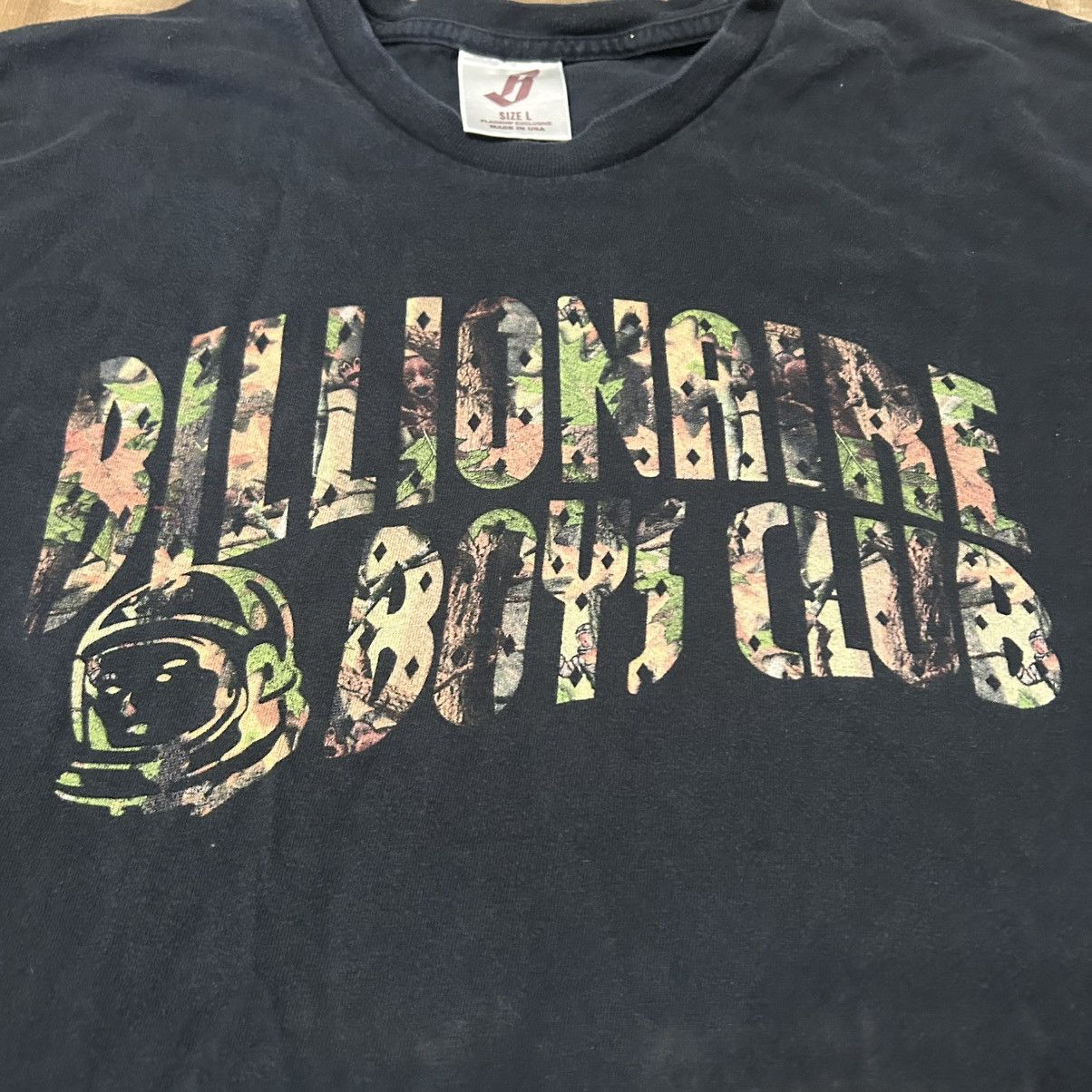 Billionaire Boys Club Vintage Billionaire Boys Club Tree Camo Made in USA T Shirt Size US L / EU 52-54 / 3 - 2 Thumbnail