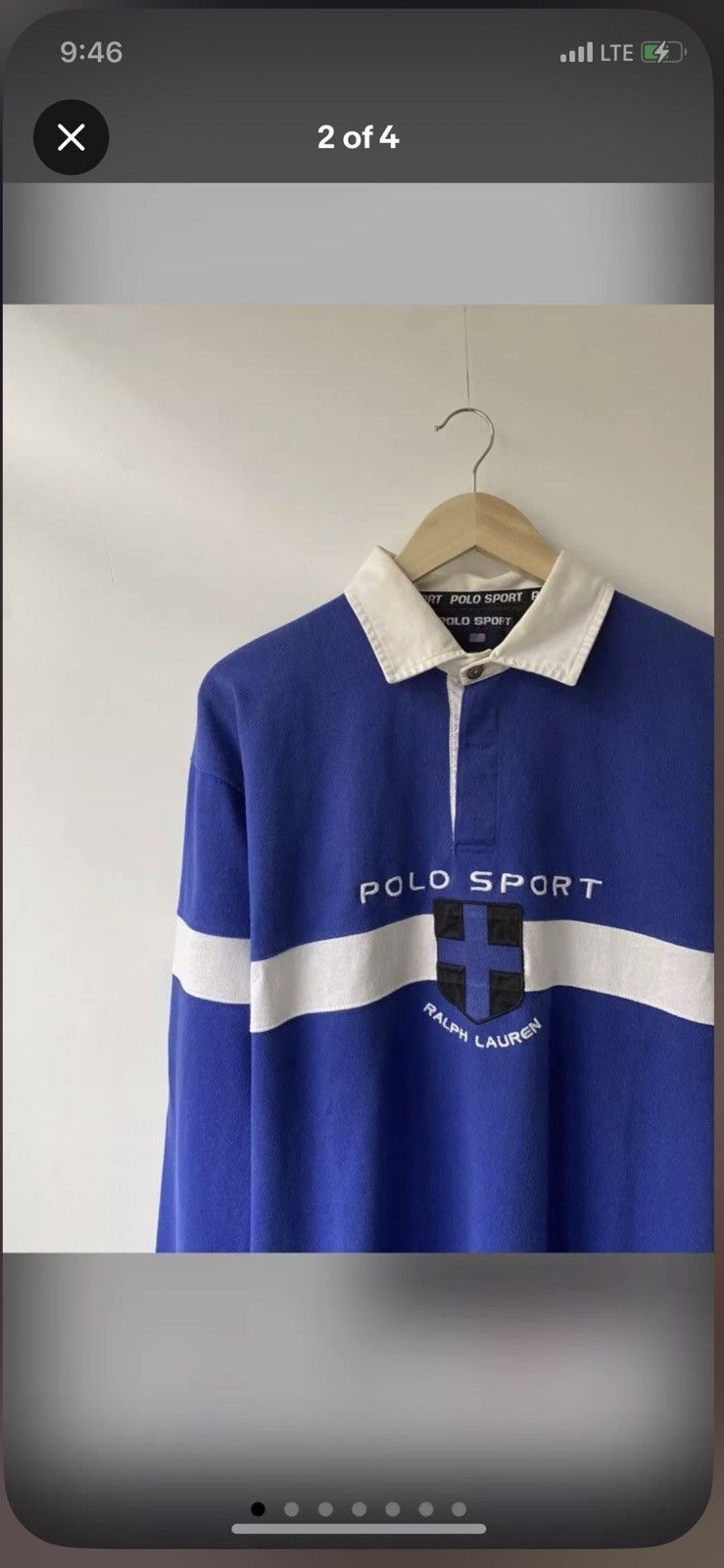 Polo Ralph Lauren × Vintage Vintage Polor Sport Arctic Challenge Rugby Shirt Size Large Size US L / EU 52-54 / 3 - 2 Thumbnail