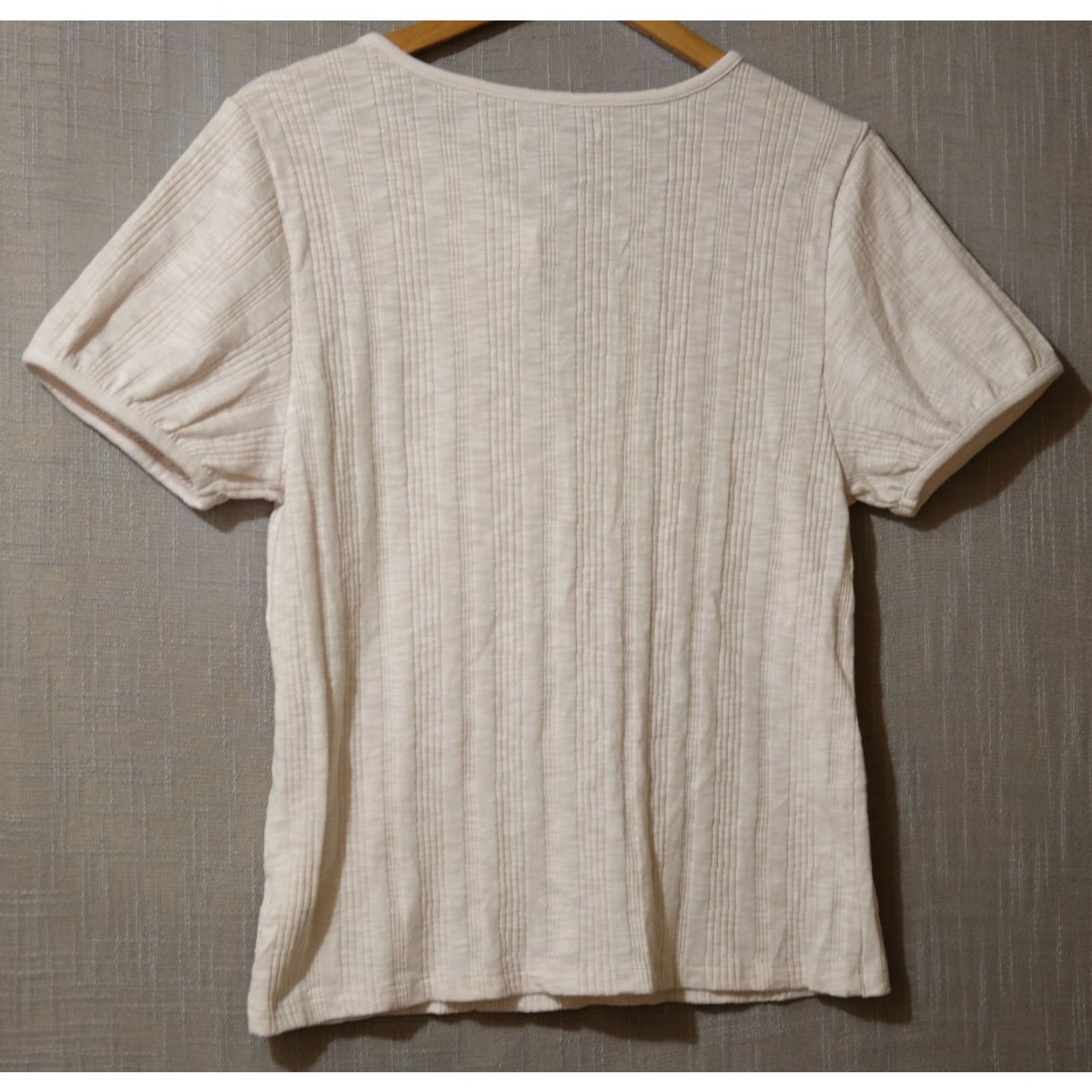 Vintage VINTAGE Free Assembly Knit Top BLOSSOM Tied Neck Stretch Casual Women's XL Blouse Knit Top - Bloosom - 90s? Size XL / US 12-14 / IT 48-50 - 5 Thumbnail