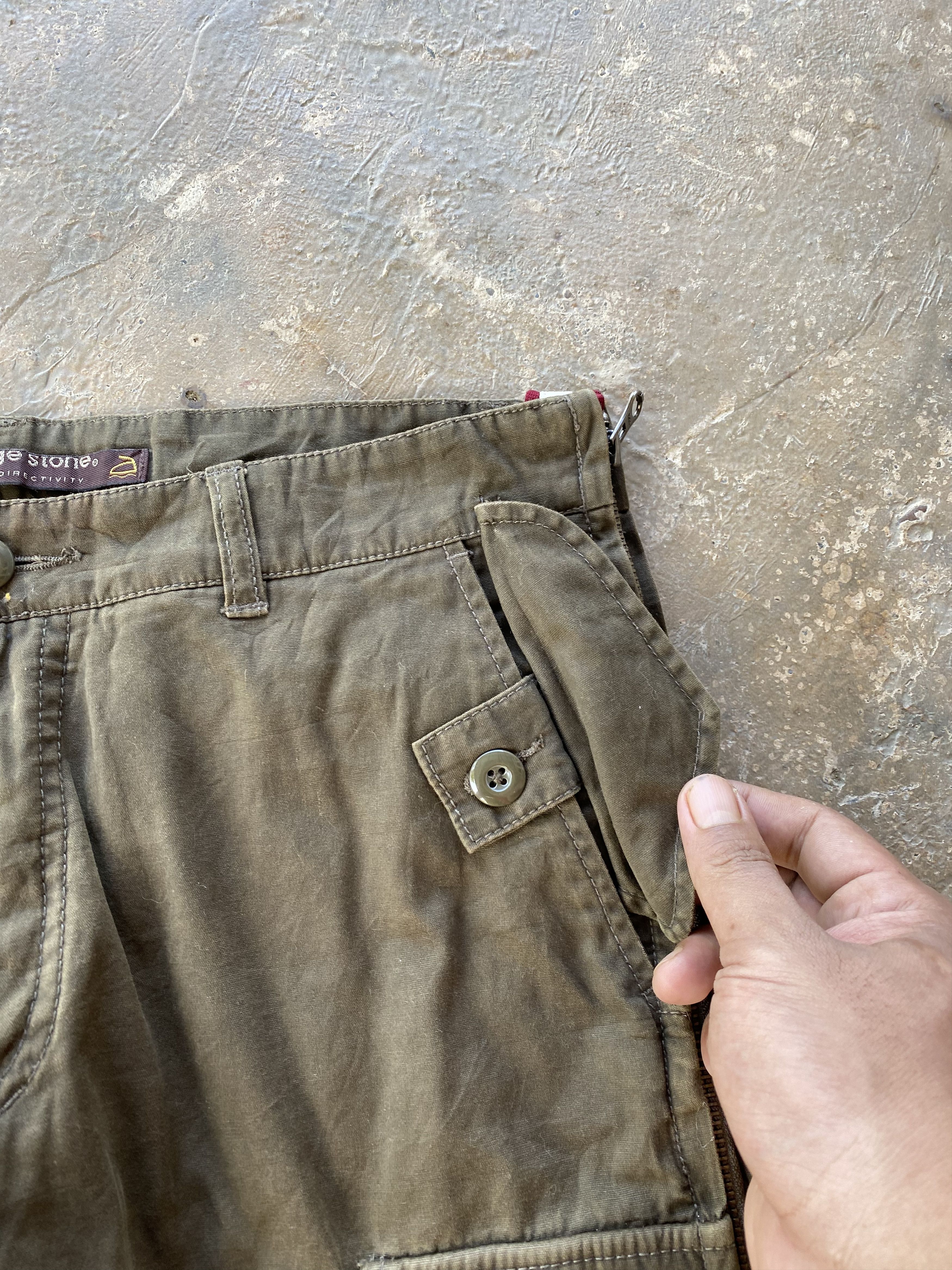 Japanese Brand × Seditionaries 👘HERITAGE STONE 3 QUARTER BONDAGE TACTICAL PANTS Size US 32 / EU 48 - 7 Thumbnail