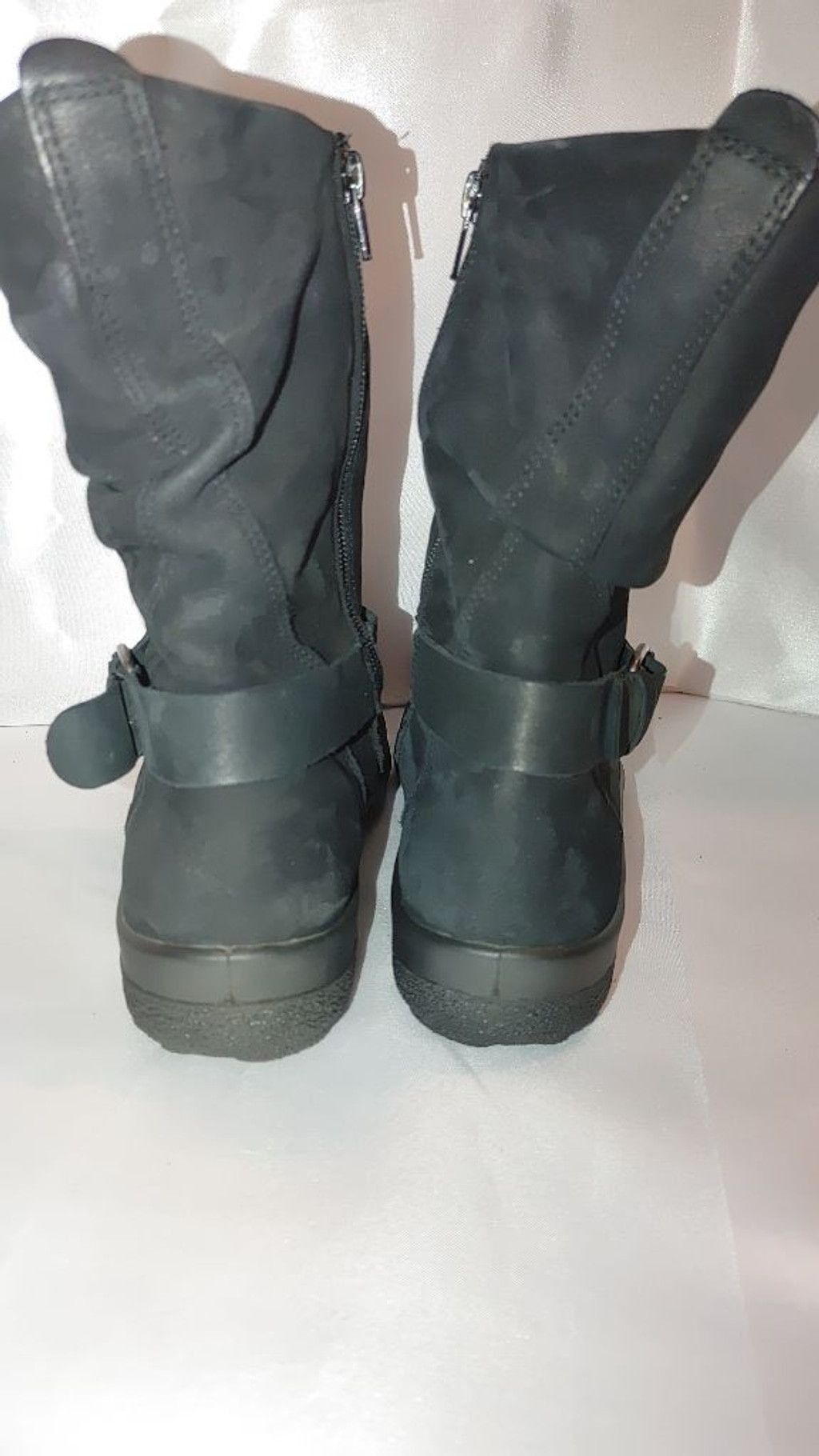 Lock & Co Hatters Hotter Groove Suede Extra Wide Ankle Boots Size 9.5 Size US 9.5 / IT 39.5 - 5 Thumbnail
