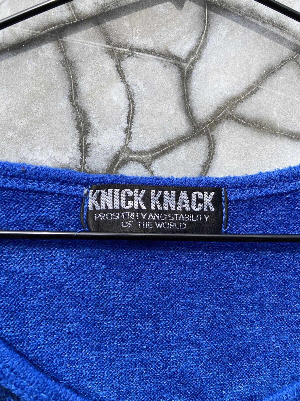If Six Was Nine Y2K 00s Knick Knack British Punk Poem Grunge Rock Ls Size US M / EU 48-50 / 2 - 9 Thumbnail