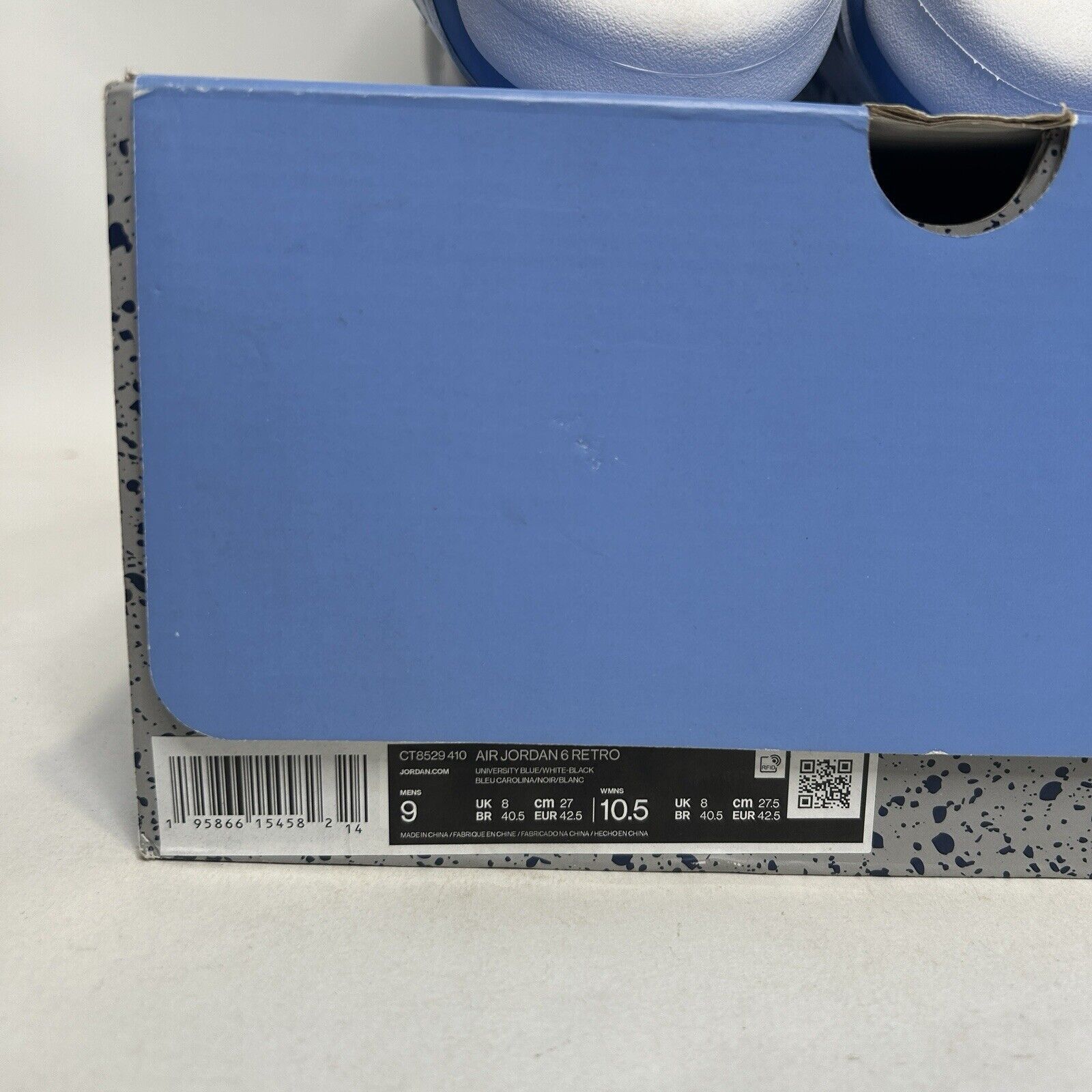 Jordan Brand Nike Air Jordan 6 Retro “UNC Home” 2024 Size US 9 / EU 42 - 7 Thumbnail