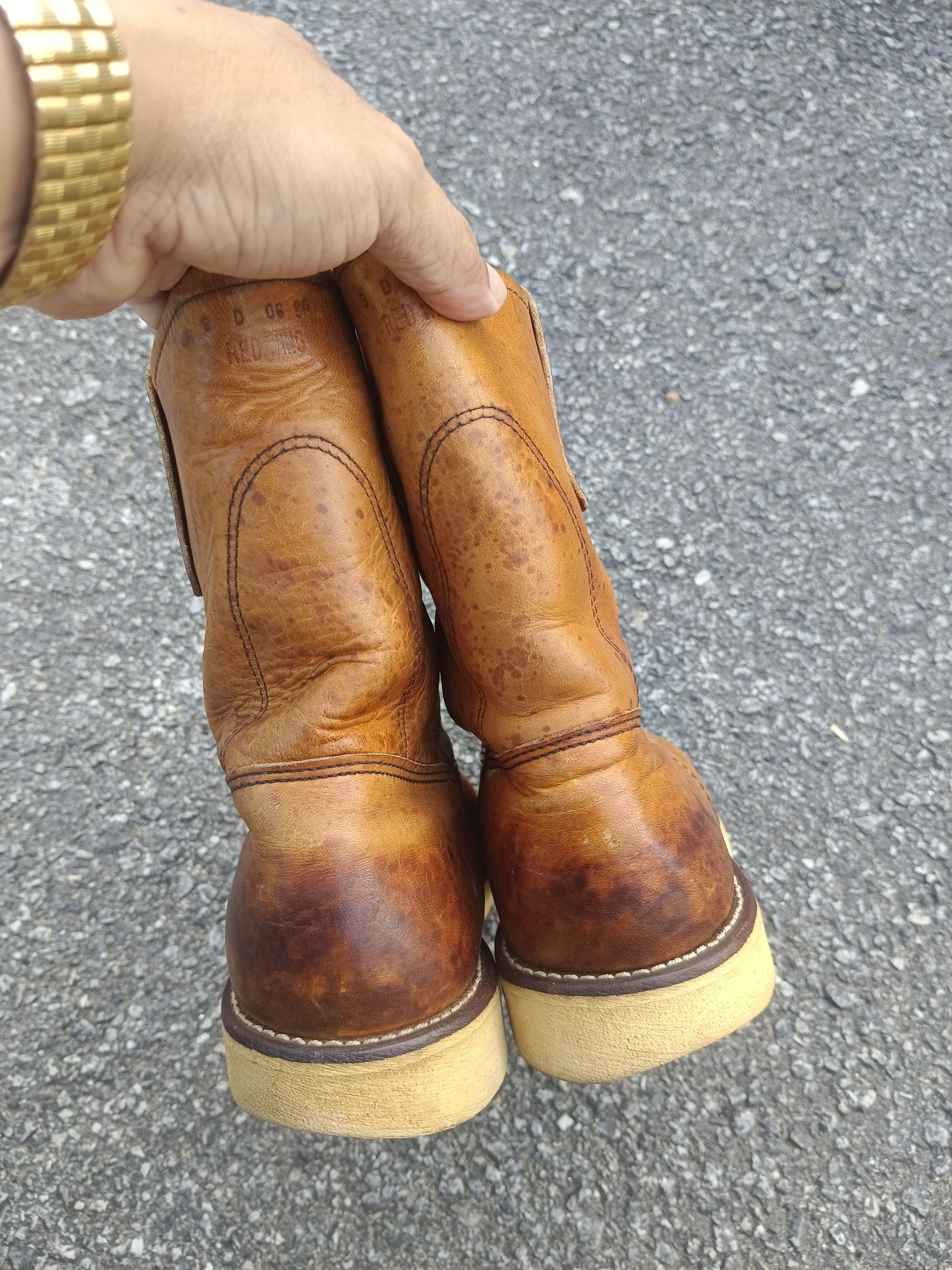 Red Wing Red Wing Pecos 866 Irish Setter Green Label Rare Size US 9 / EU 42 - 6 Thumbnail