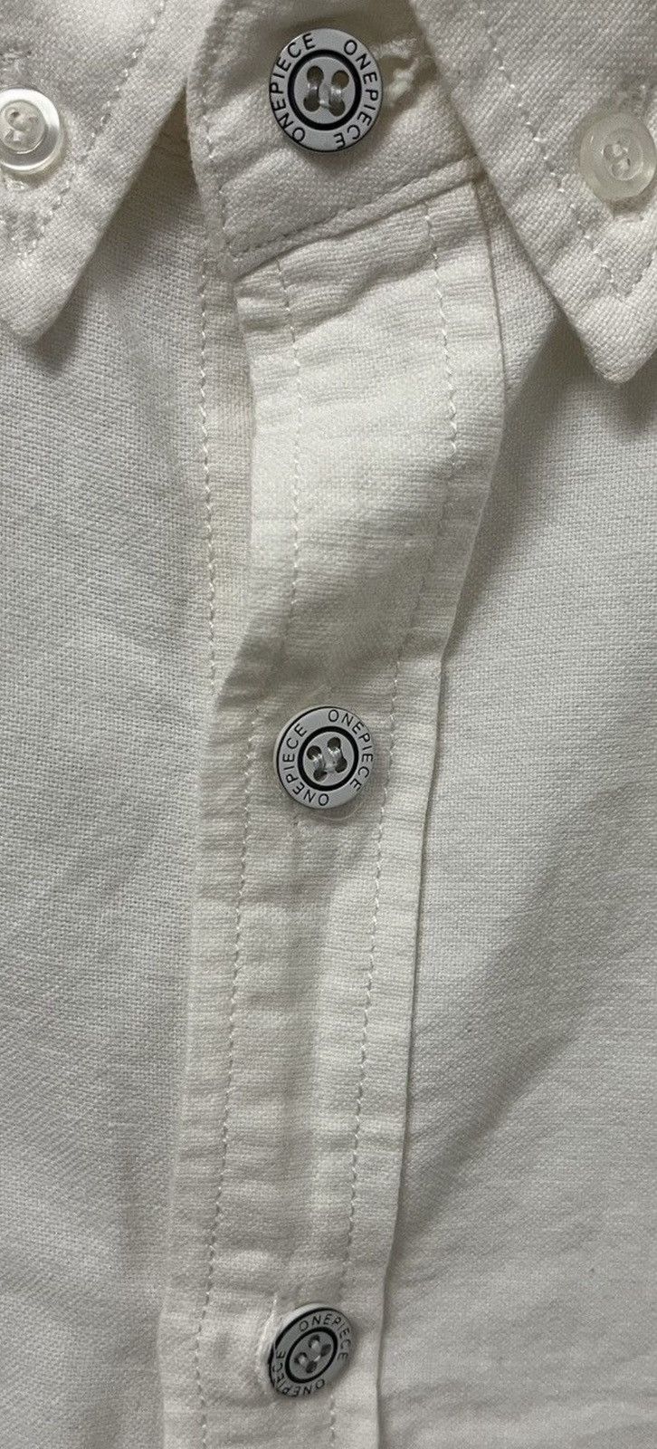 Japanese Brand One Piece Logo Button Ups Shirt Size US M / EU 48-50 / 2 - 10 Thumbnail