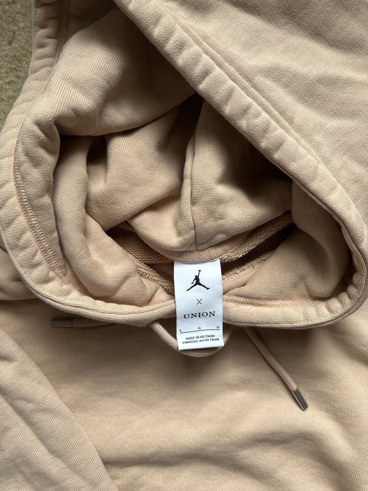 Jordan Brand × Nike × Union LA JORDAN X UNION HOODIE - Dusty Rose(L) Size US L / EU 52-54 / 3 - 4 Thumbnail