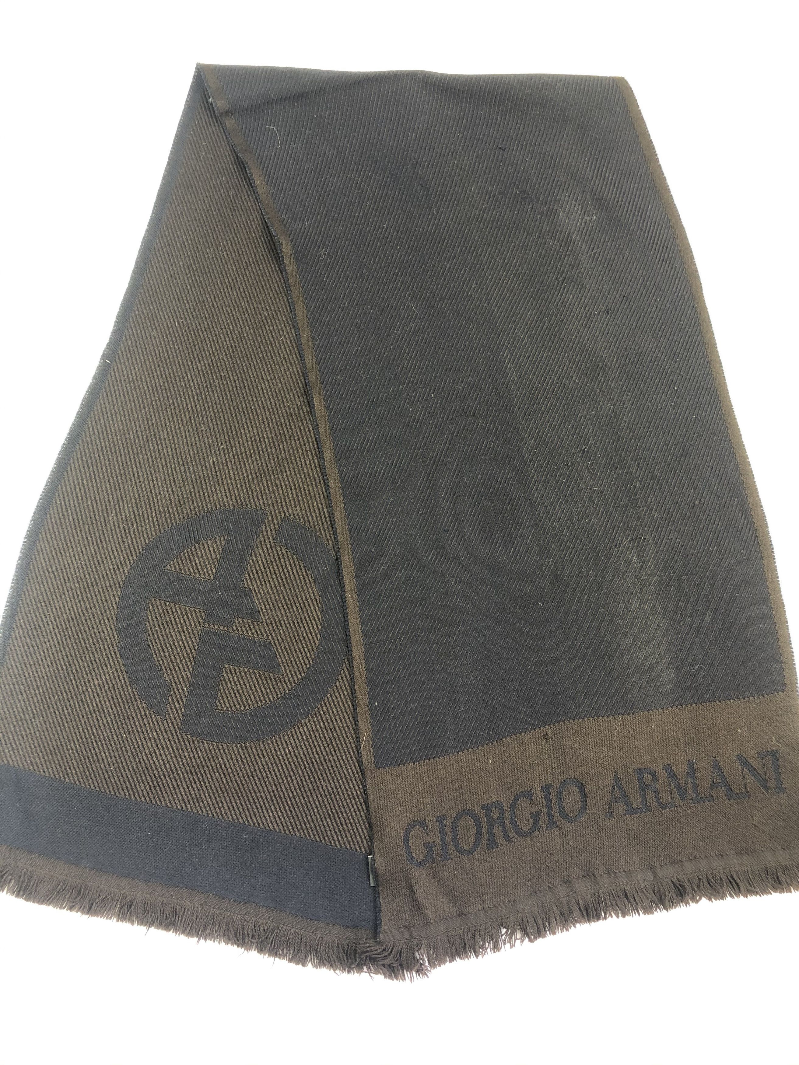 Giorgio Armani Giorgio Armani Cashmere Scarf / Muffler / Neckwear Size ONE SIZE - 2 Thumbnail