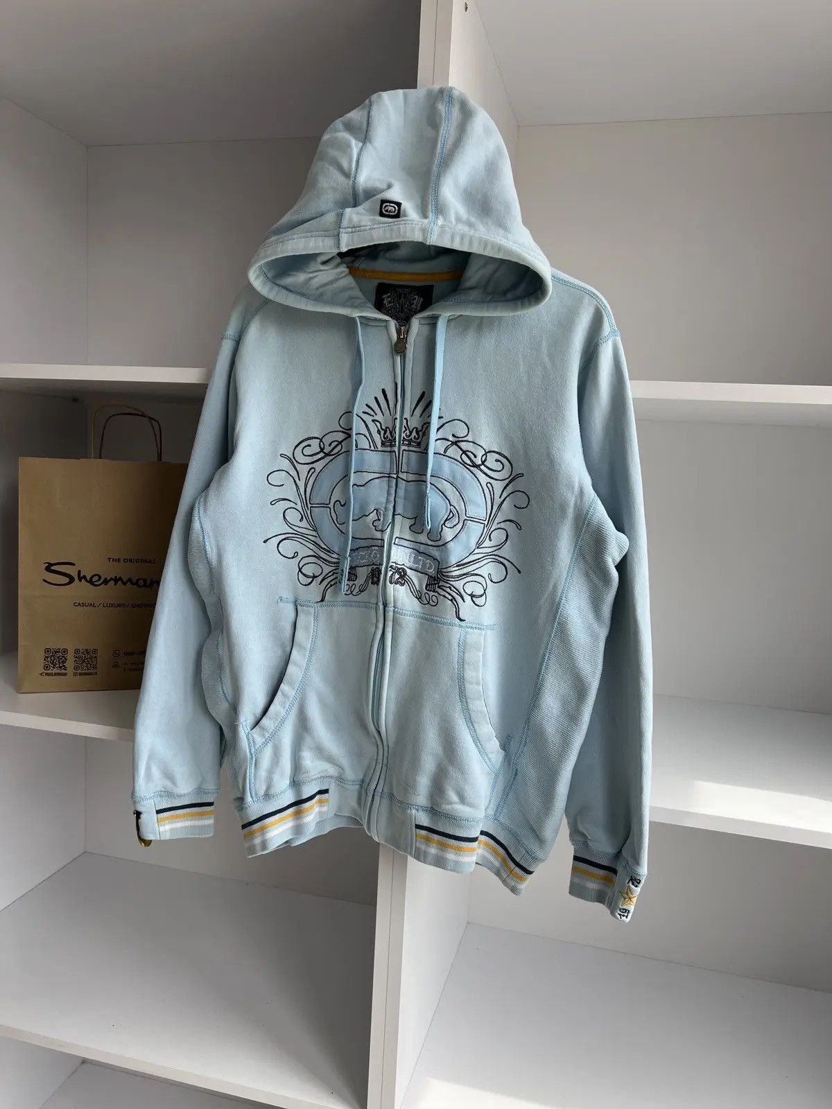 Ecko Unltd. × Vintage Vintage Ecko Y2k Style Hoodie Size US M / EU 48-50 / 2 - 2 Thumbnail