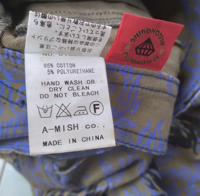 Japanese Brand Algonquins Pants Fire Size US 30 / EU 46 - 3 Thumbnail