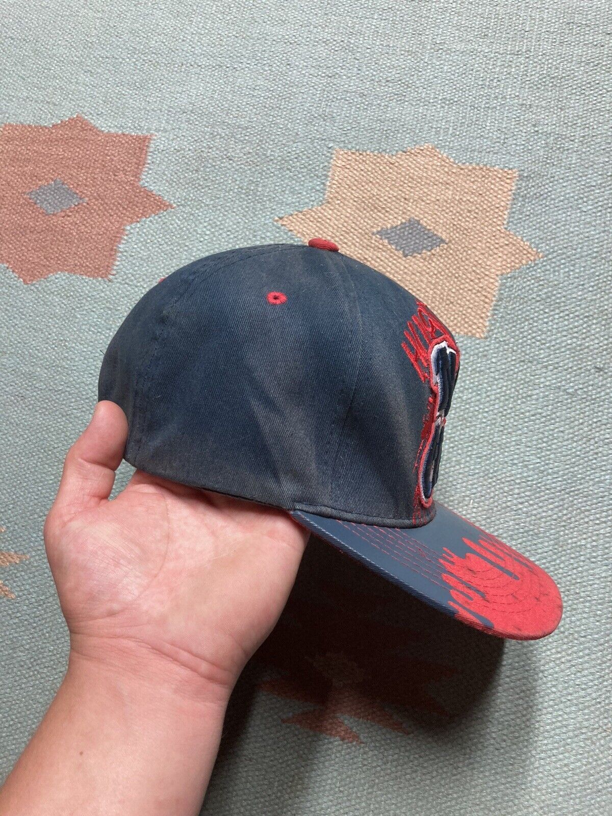 Vintage VTG SnapBack hat hustler no cap graffiti hip hop hood bodega Size ONE SIZE - 4 Thumbnail