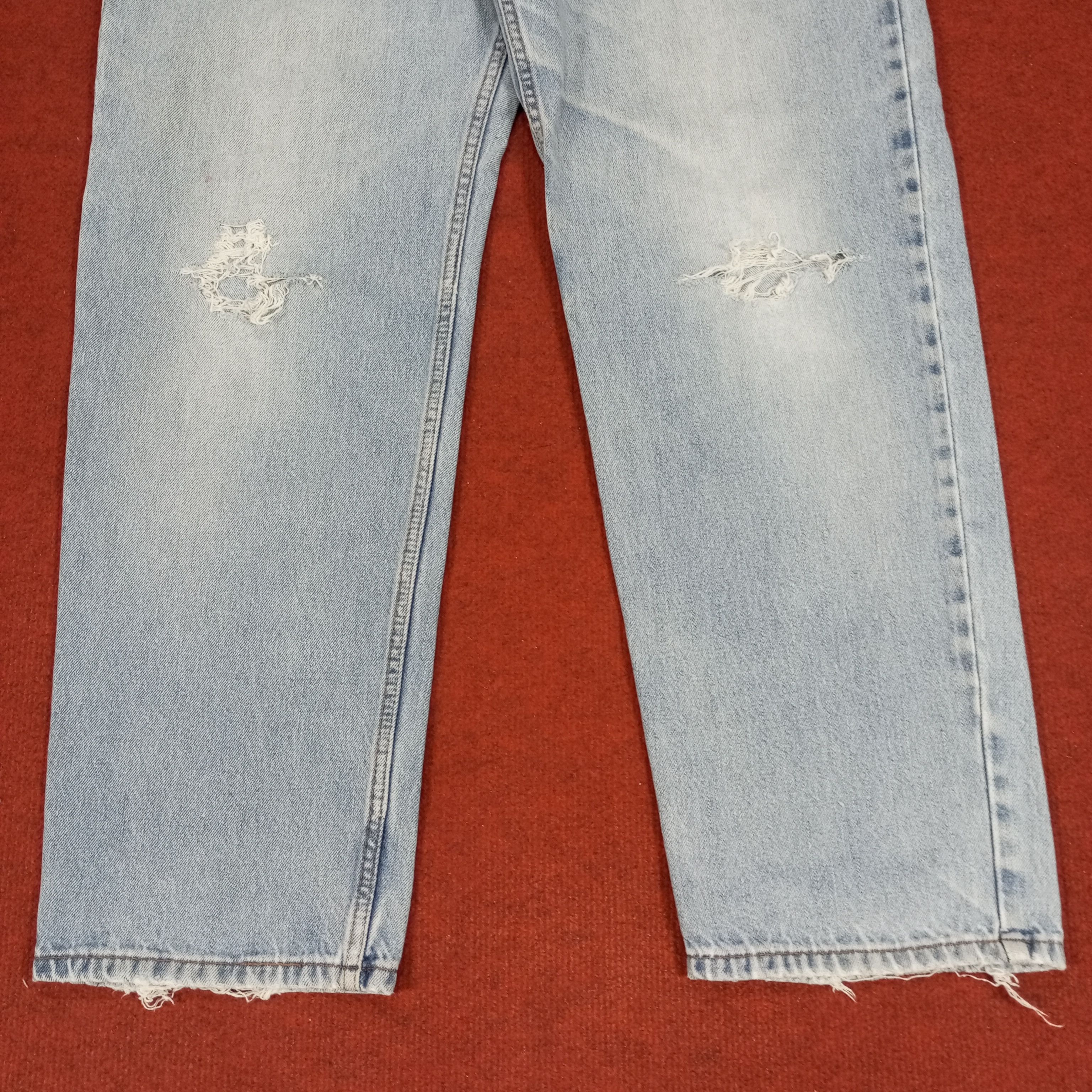 Levi's × Vintage Levis Streetwear Style Distressed Jeans Size US 35 - 3 Thumbnail