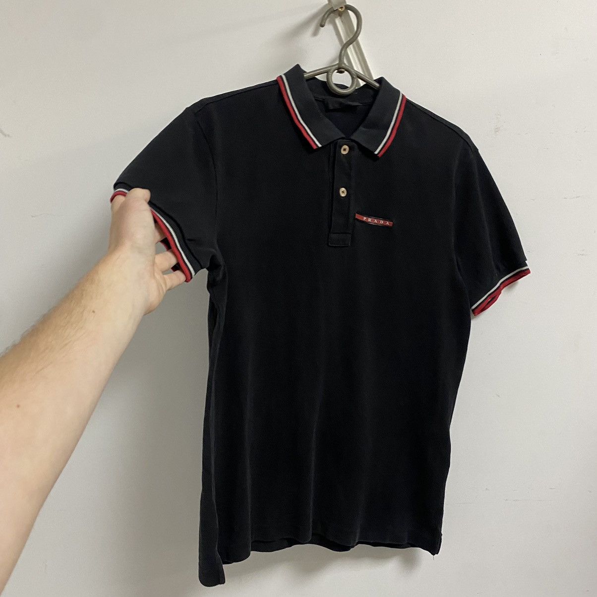 Prada Vintage Prada T-Shirt Polo Size US S / EU 44-46 / 1 - 4 Thumbnail