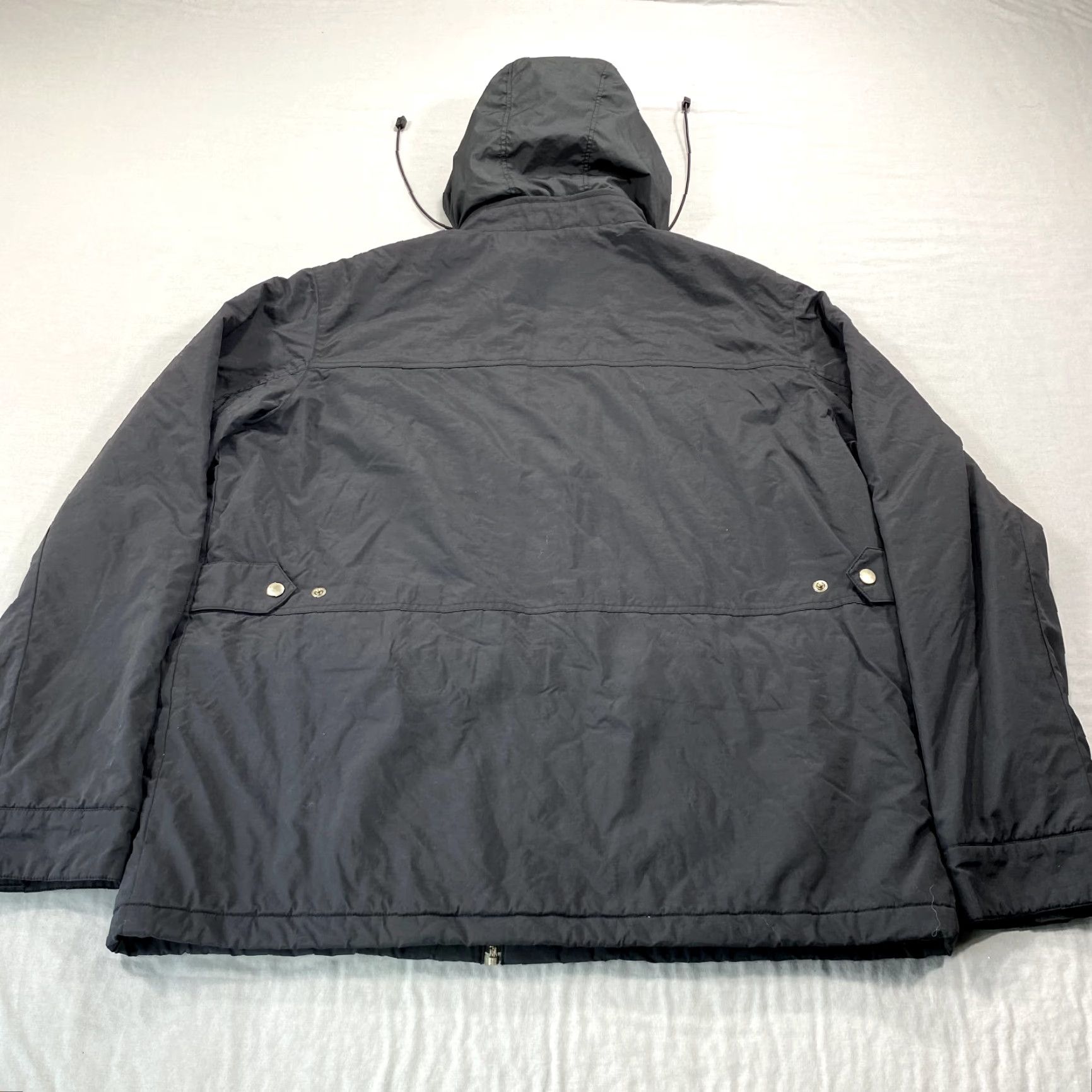 Lacoste Lacoste Jacket Mens XL Black Parka Windbreaker Quilt Lined Wind-Resistant Water Resistant Zipped Pockets Collared Lined Canvas Polyester Logo Zip Size US XL / EU 56 / 4 - 2 Thumbnail