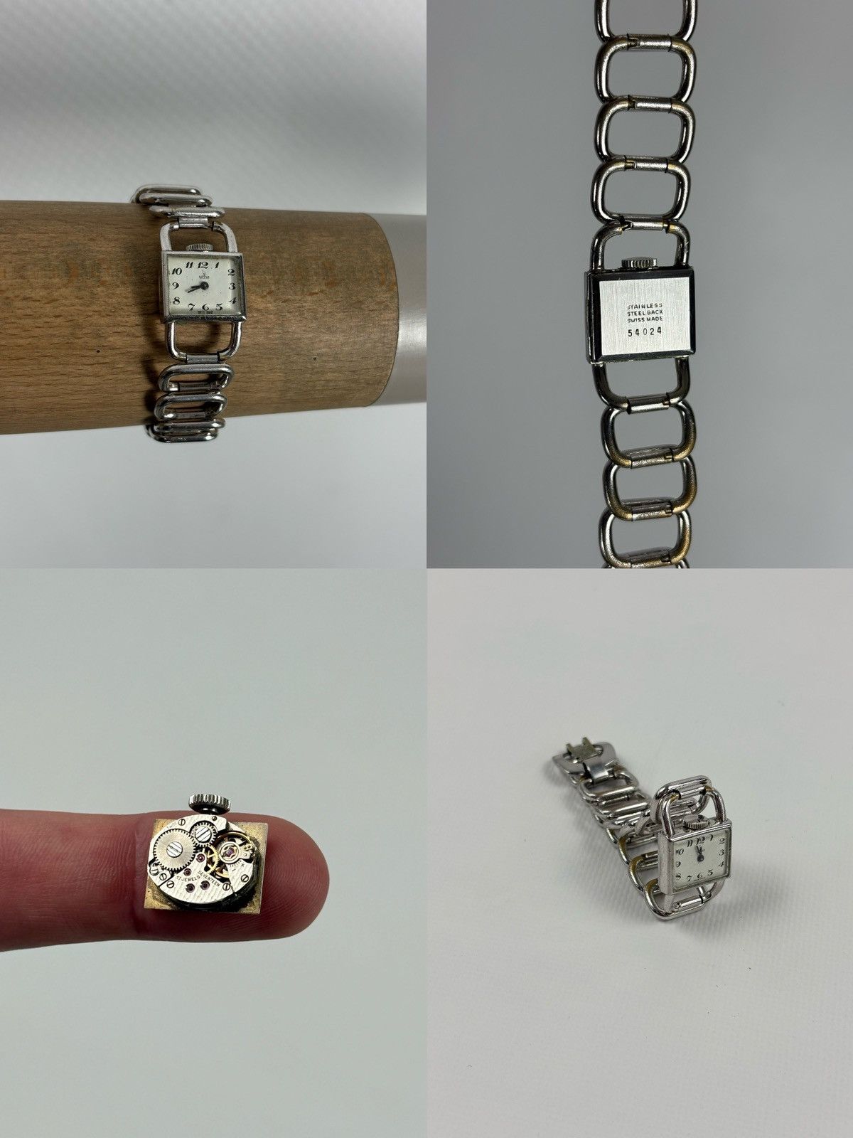 Casio Rare 50's Vintage HELVA Mechanical Swiss Watch Antique Silver Bracelet Size ONE SIZE - 1 Thumbnail