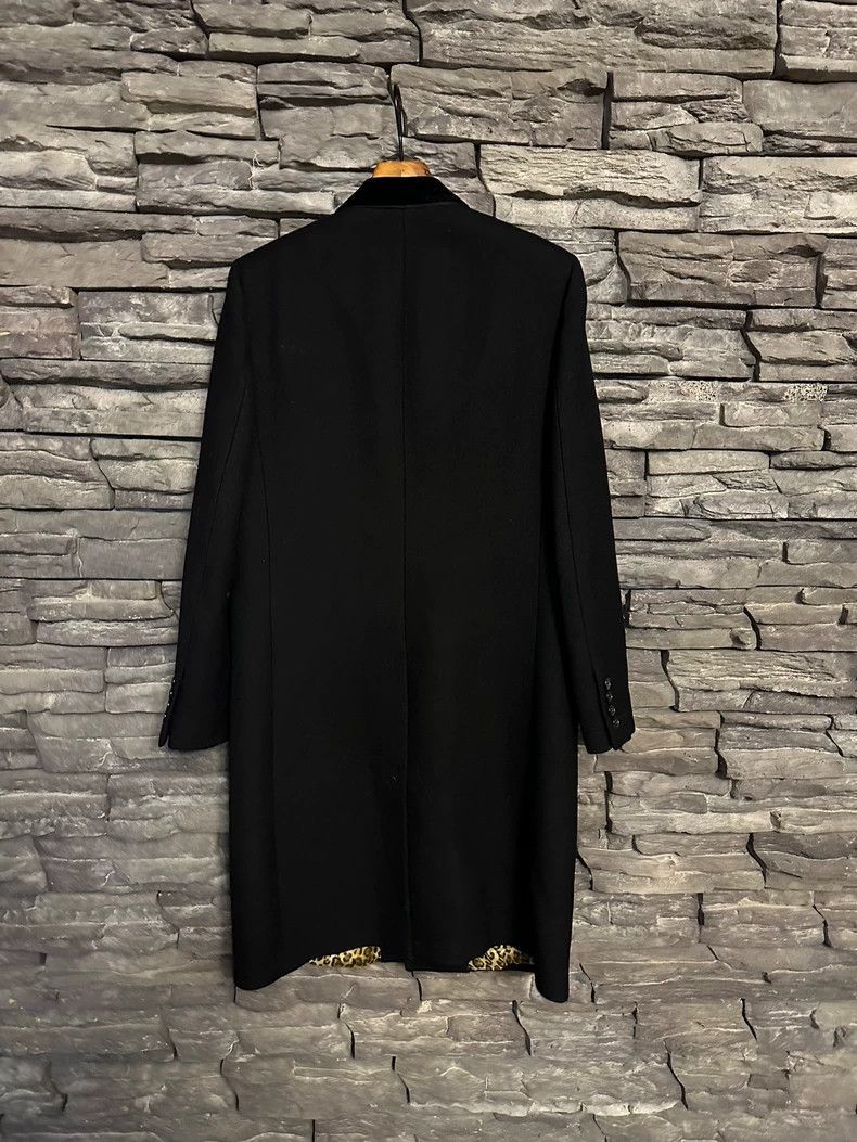 Saint Laurent Paris Saint Laurent Paris 15fw Velvet Splicing Coat-2506 Size US M / EU 48-50 / 2 - 2 Thumbnail