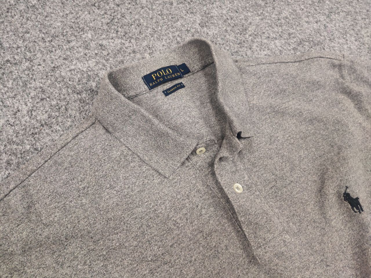 Polo Ralph Lauren Polo Ralph Lauren Cotton Classic Fit Polo T shirt Vintage Size US L / EU 52-54 / 3 - 7 Thumbnail