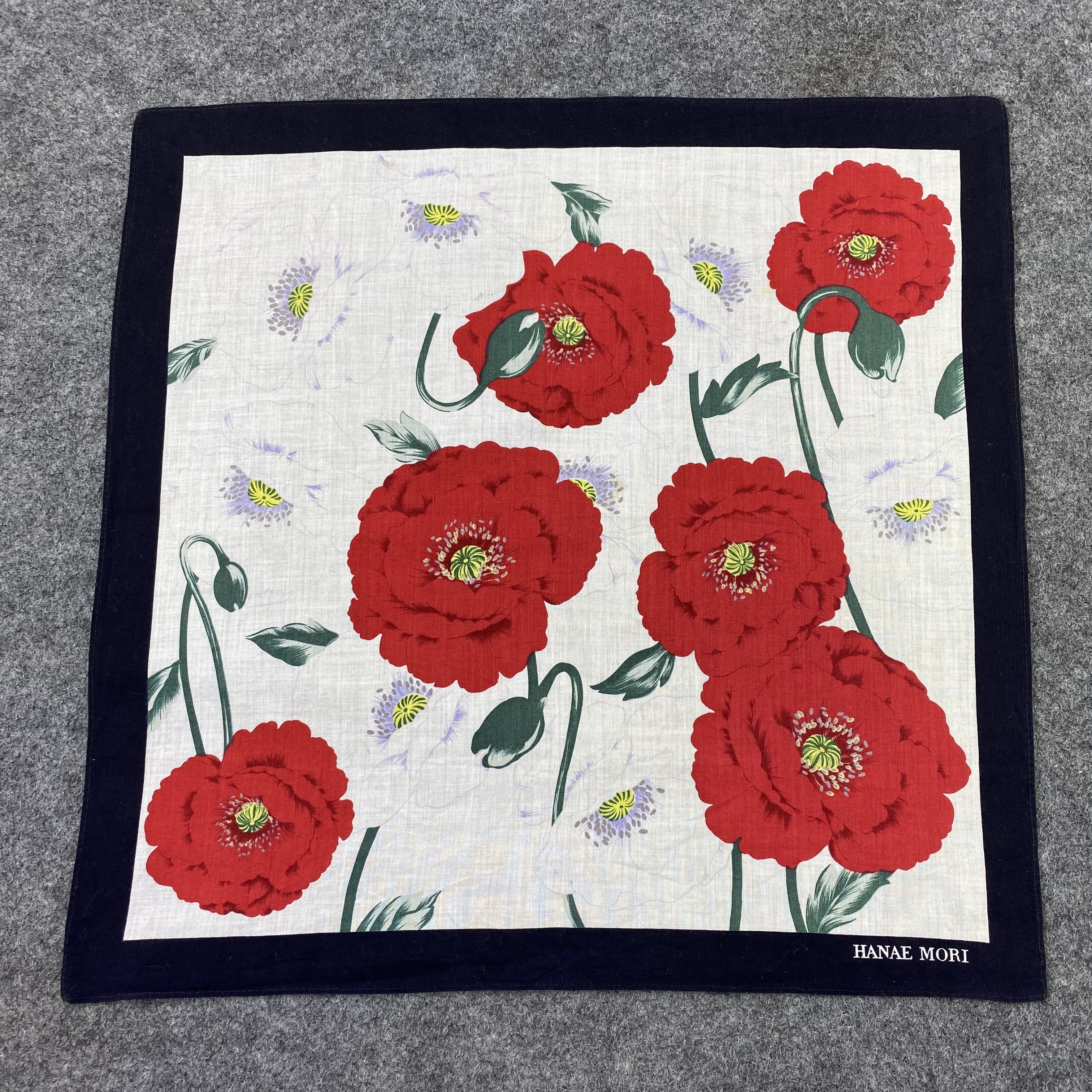 Hanae Mori Hanae Mori Handkerchief / Bandana / Neckerchief-B764 Size ONE SIZE - 3 Thumbnail
