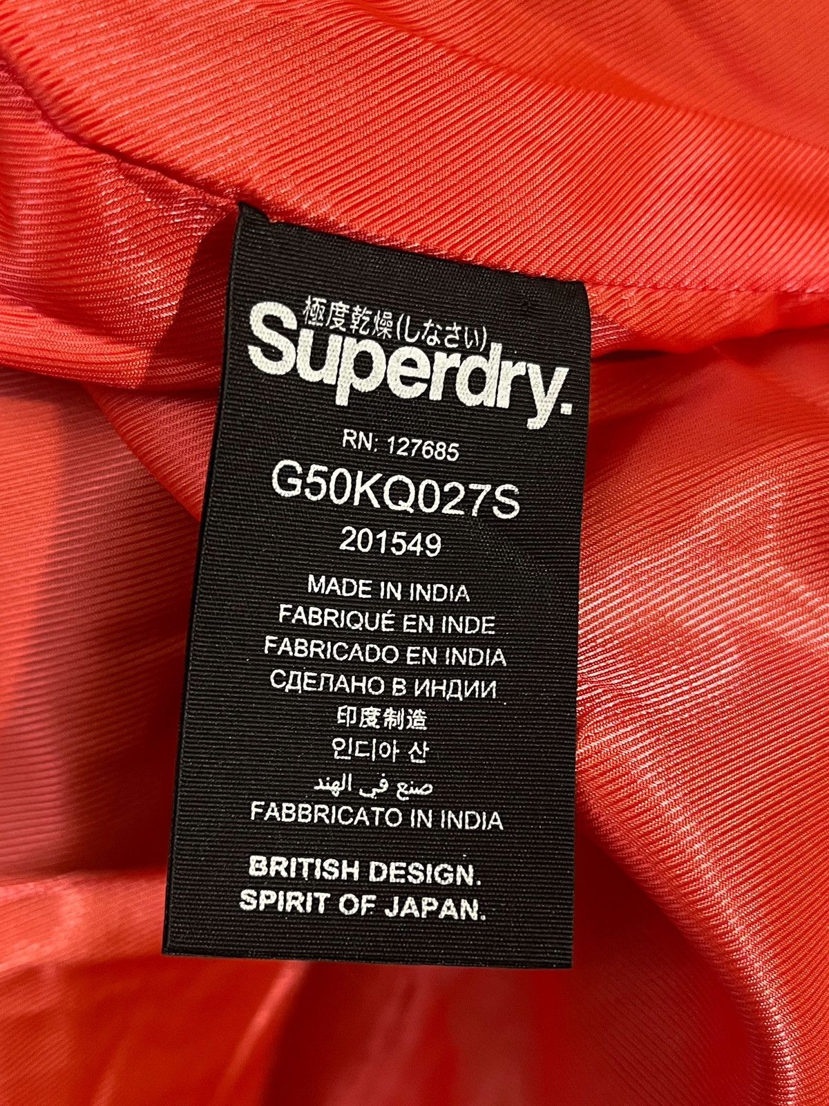 Japanese Brand × Superdry Women’s Leather Superdry Jacket in Japanese Style Size S / US 4 / IT 40 - 11 Thumbnail