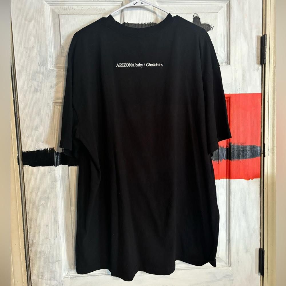 Designer Kevin abstract 2xlarge black graphic preowned tshirt Size US XXL / EU 58 / 5 - 3 Thumbnail