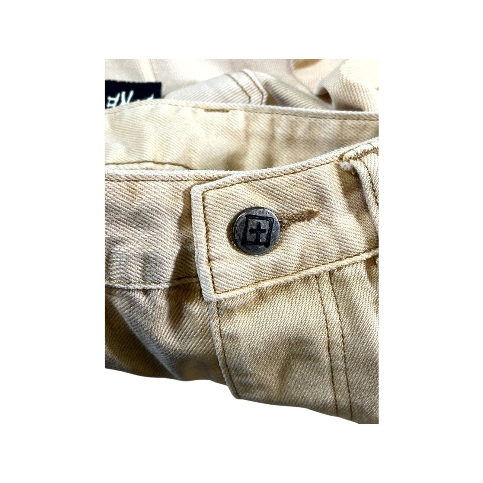 Ksubi Ksubi Ripped Tan Jeans Size US 28 / EU 44 - 3 Thumbnail